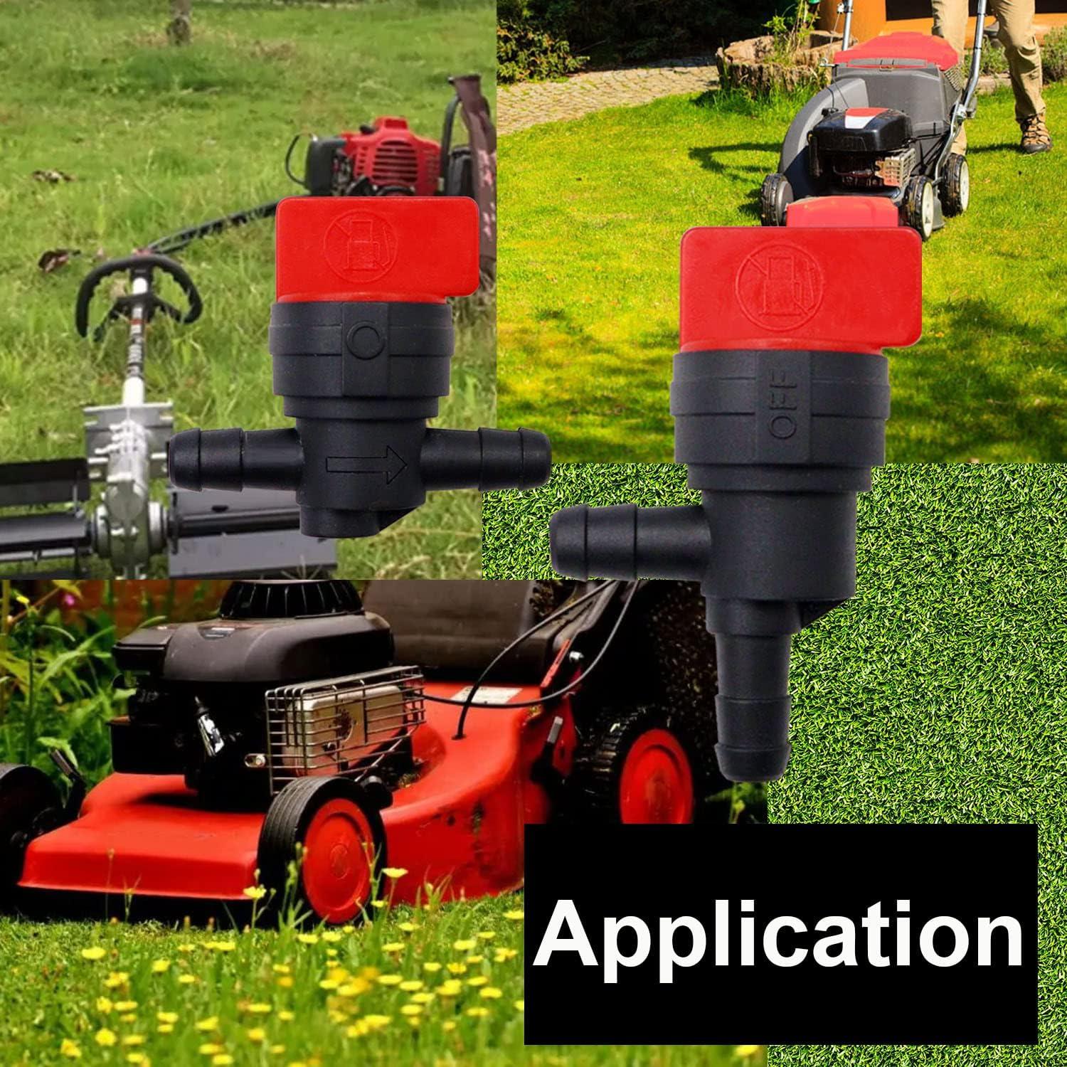 Válvula de Cierre de Combustible Taiss 90° 3PCS 1/4"