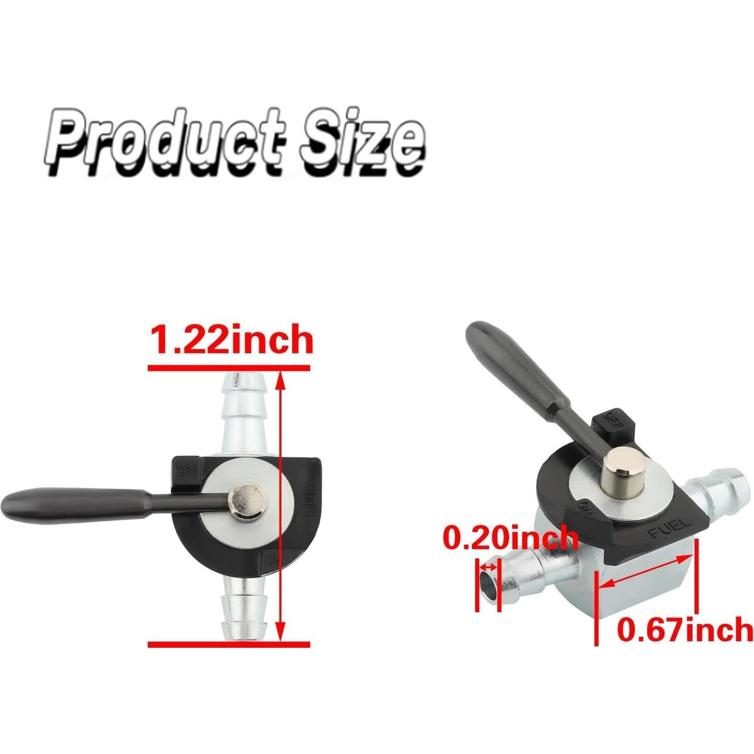 Válvula de Corte de Combustible Hao Yuan Star 07-403 1/4"