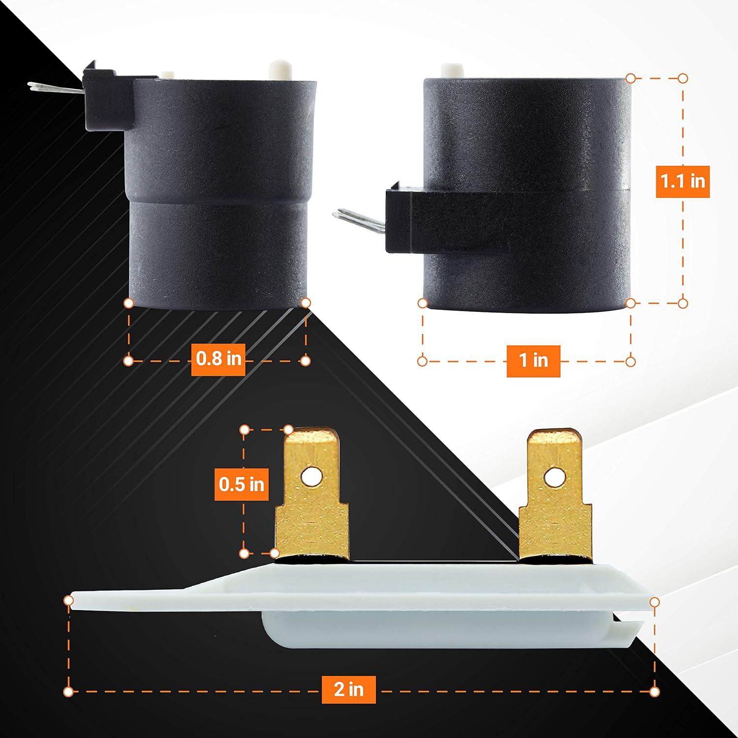 Kit de Repuestos para Secadora BlueStars: Sensor 338906, Bobina 279834 y Fusible 3392519