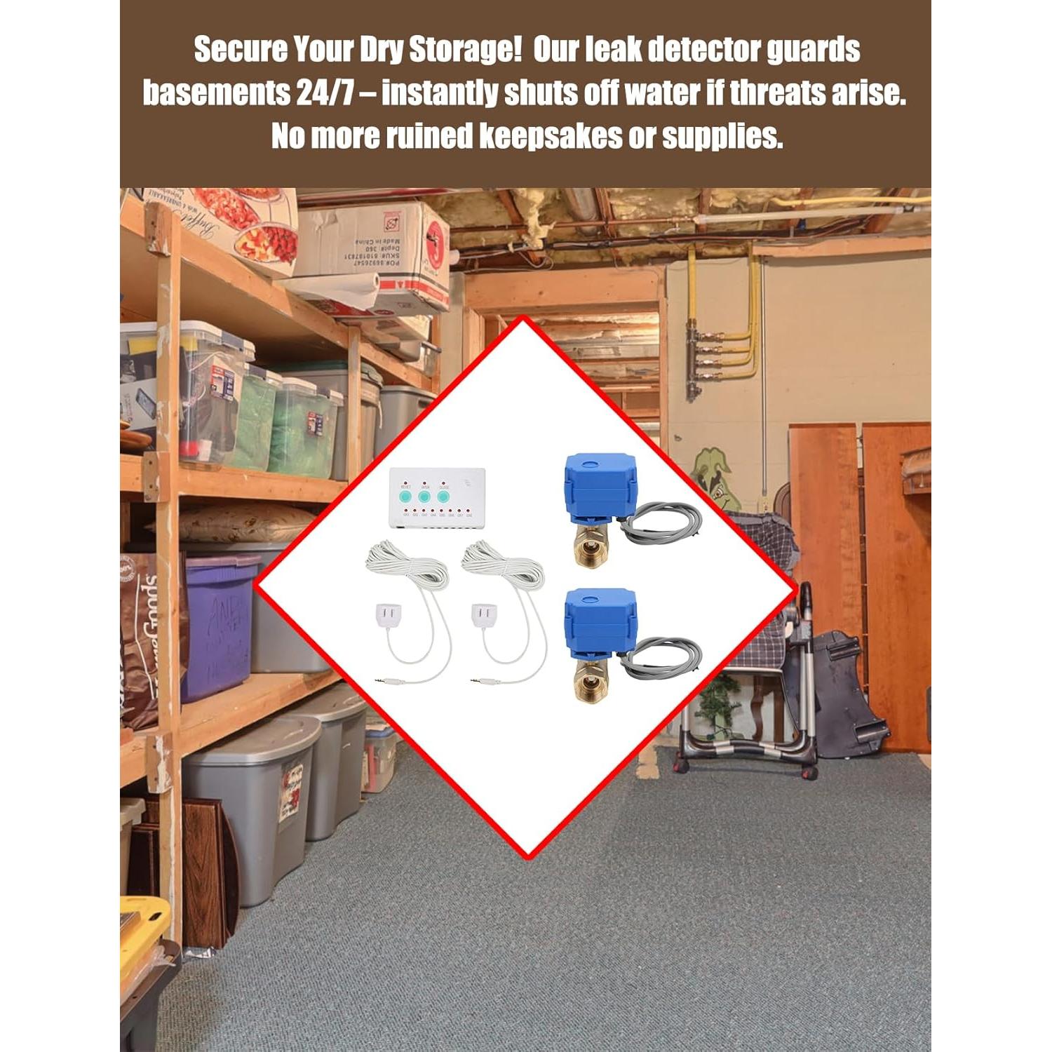 Sistema de Detección de Fugas ZLXHDL con Doble Válvula y Alarma