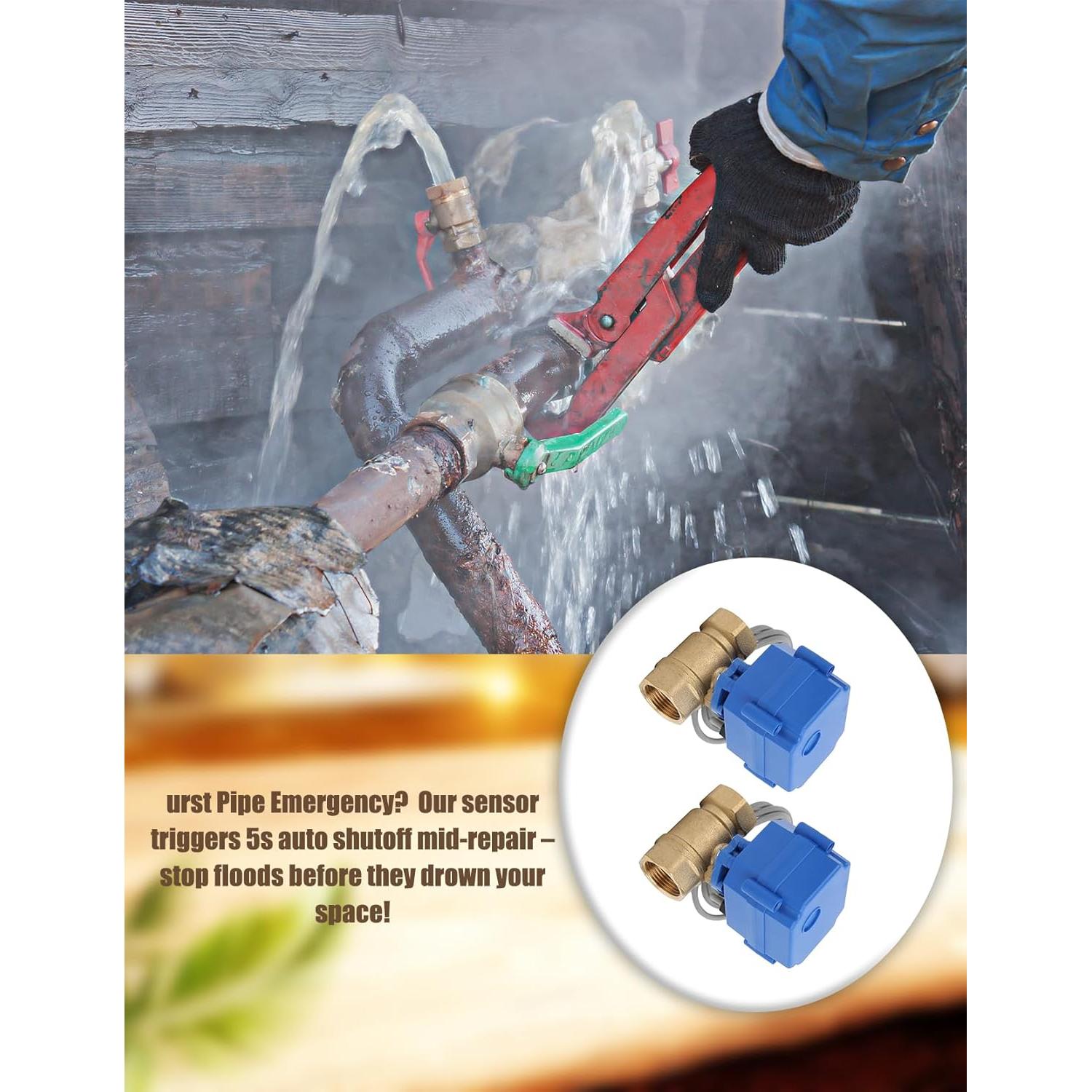 Sistema de Detección de Fugas ZLXHDL con Doble Válvula y Alarma