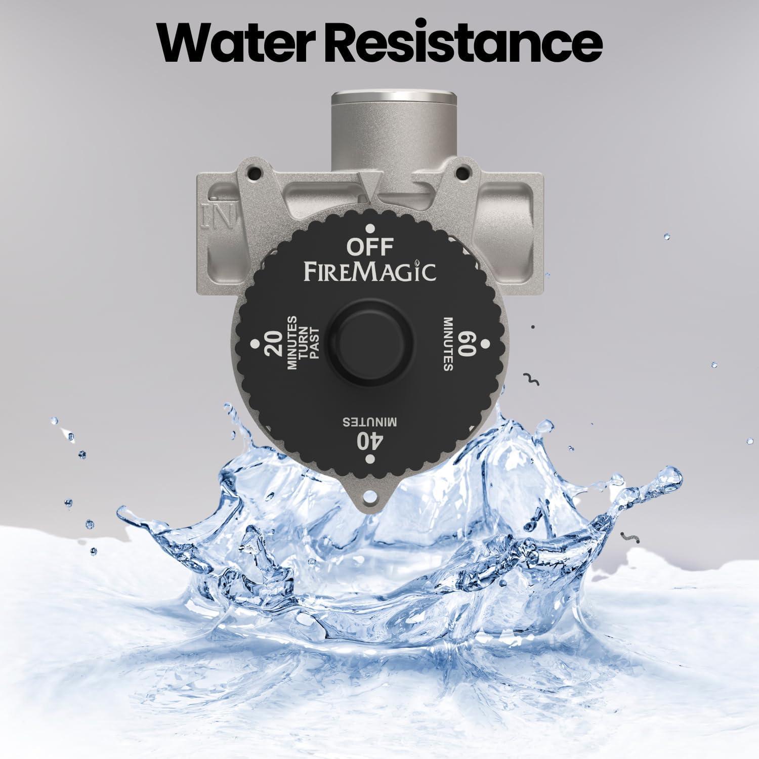 Temporizador de Apagado 1 Hora Fire Magic 100,000 BTU Gas