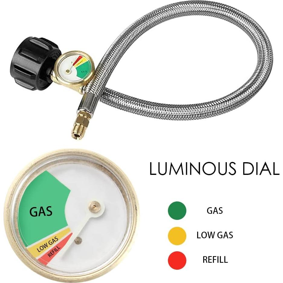 Regulador de Propano LP Samplife 2 Tanques Automático 1.15 kg