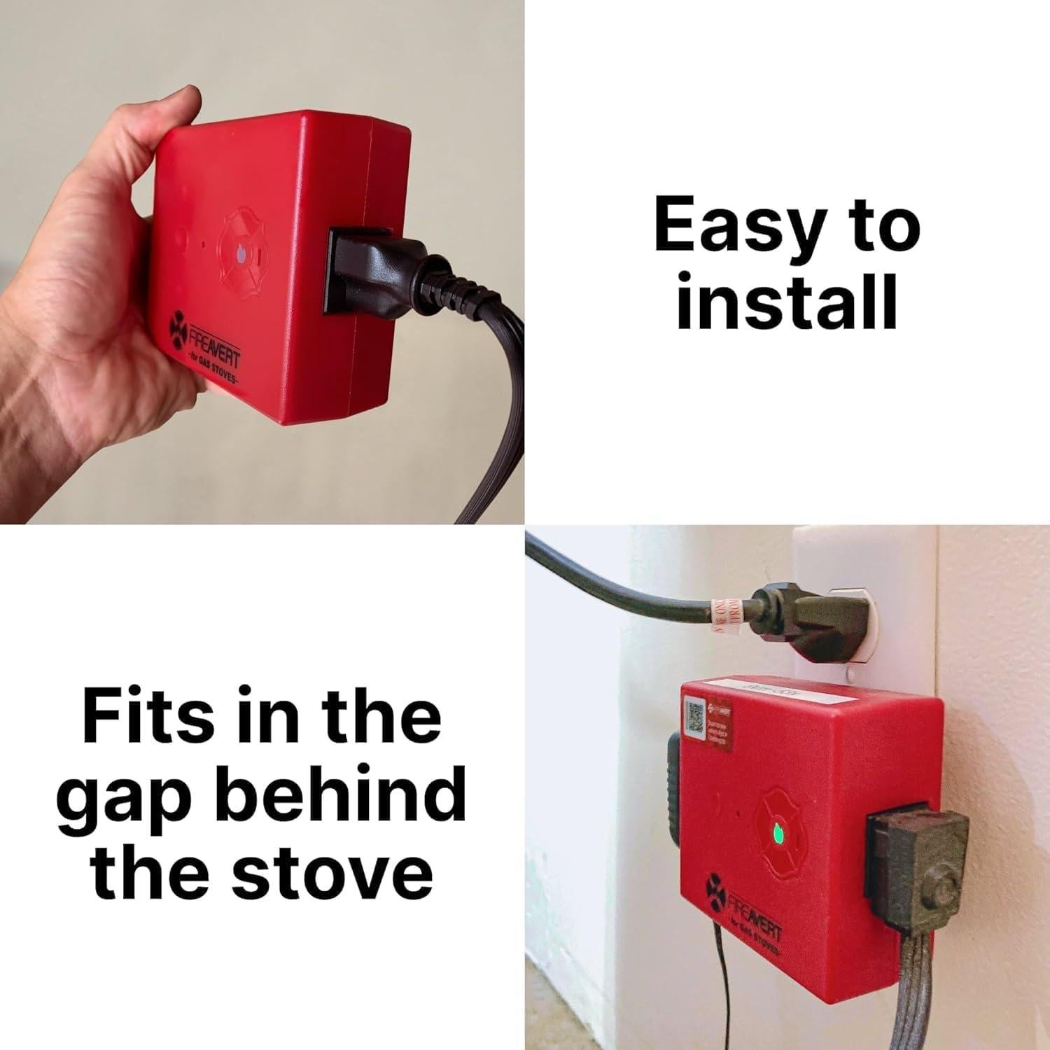 Dispositivo Apagado Automático FireAvert para Estufas a Gas - 2 Paquete