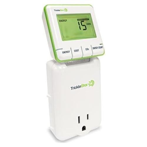 Medidor de Energía TrickleStar TS2003 - Consumo en Vatios, Costo y CO2