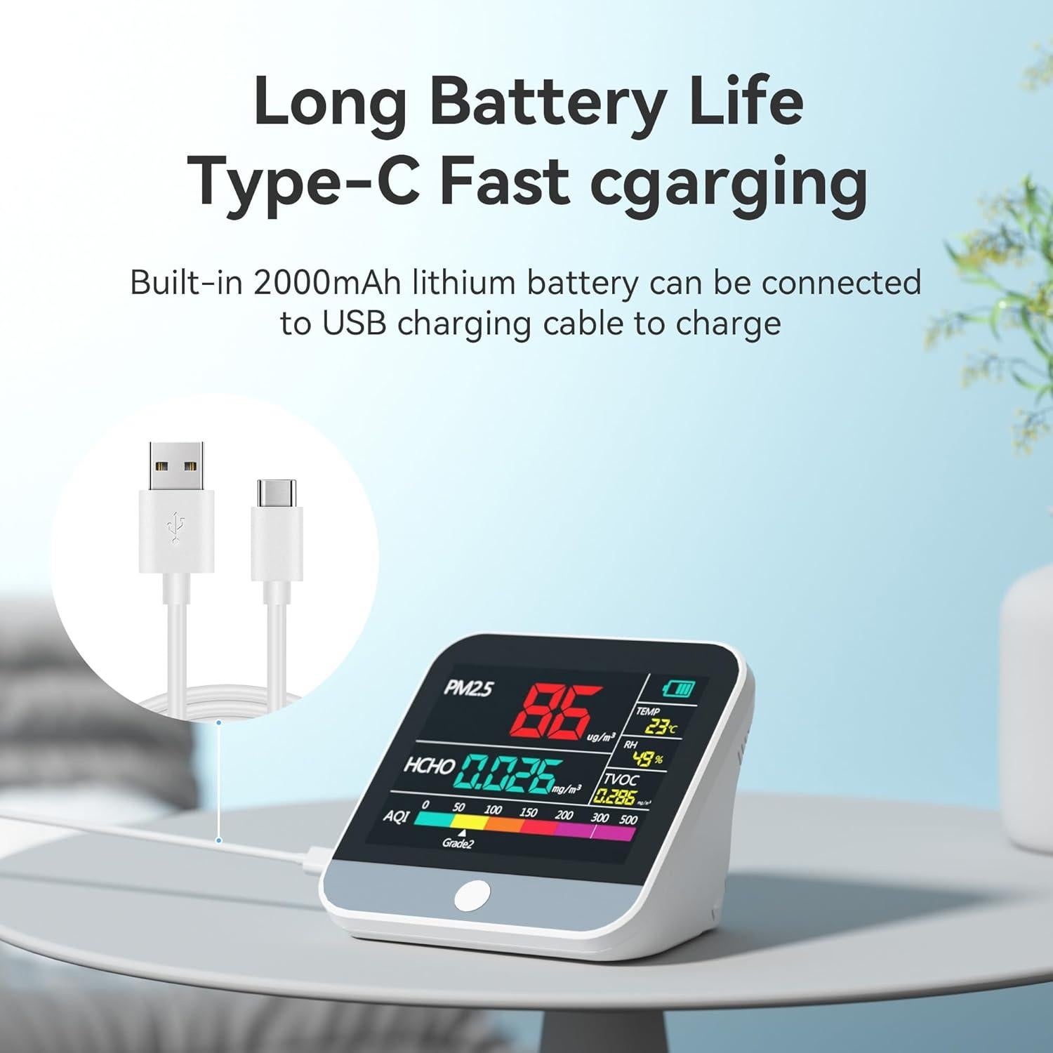 Monitor de Calidad del Aire 13 en 1 PERFORMANCE GURU DM306