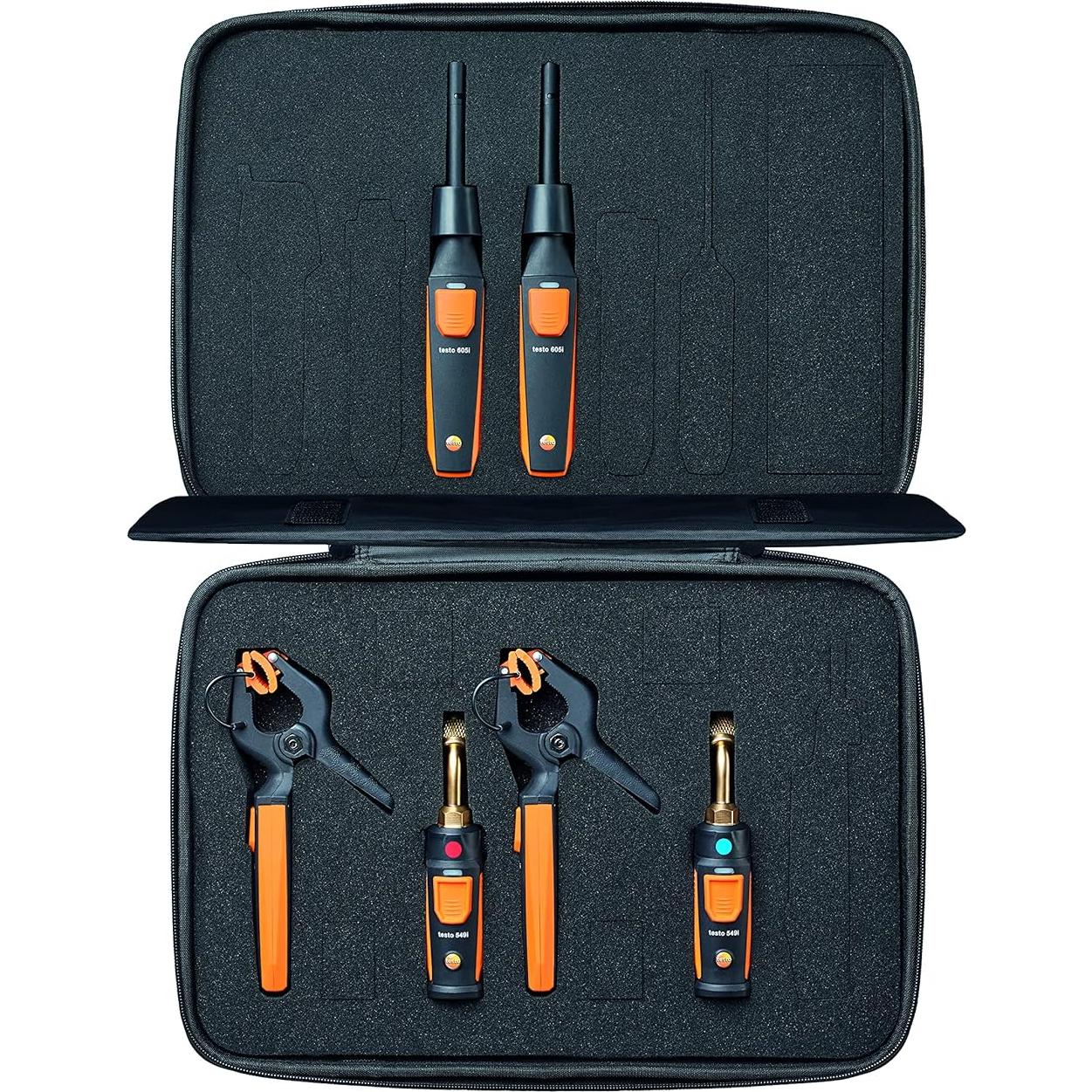 Kit de Sondas Inteligentes Testo 605i y Manifold Digital 557s