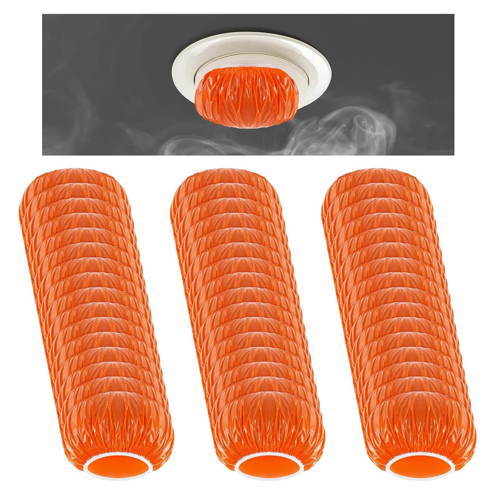 Cubiertas de Alarma de Incendio Tessco 36 Piezas Naranja