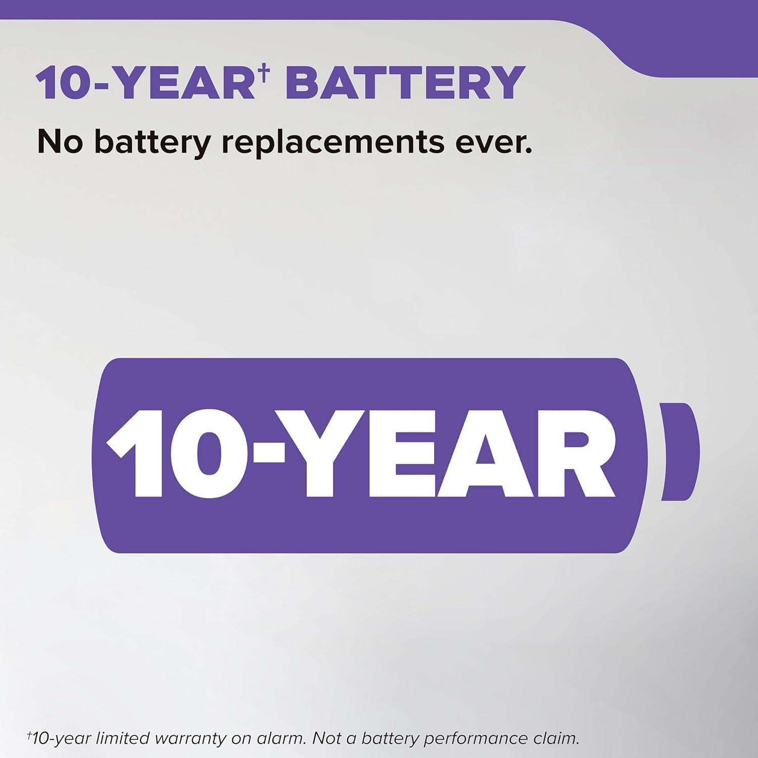 Detector de Humo y Monóxido Kidde 30CUD10-V Batería 10 Años