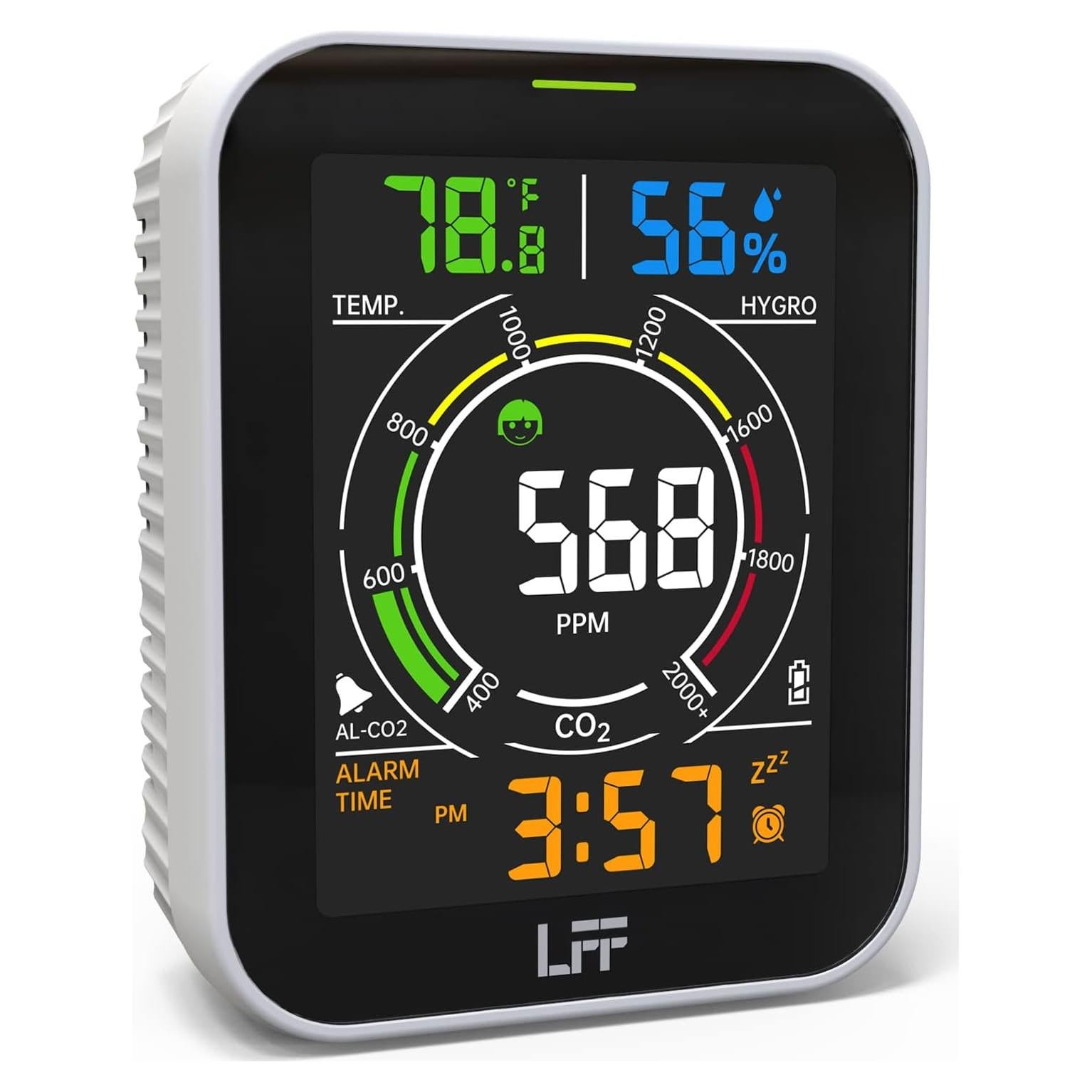 Detector de CO2 LFF FAQ961-GB, Monitor de Calidad del Aire