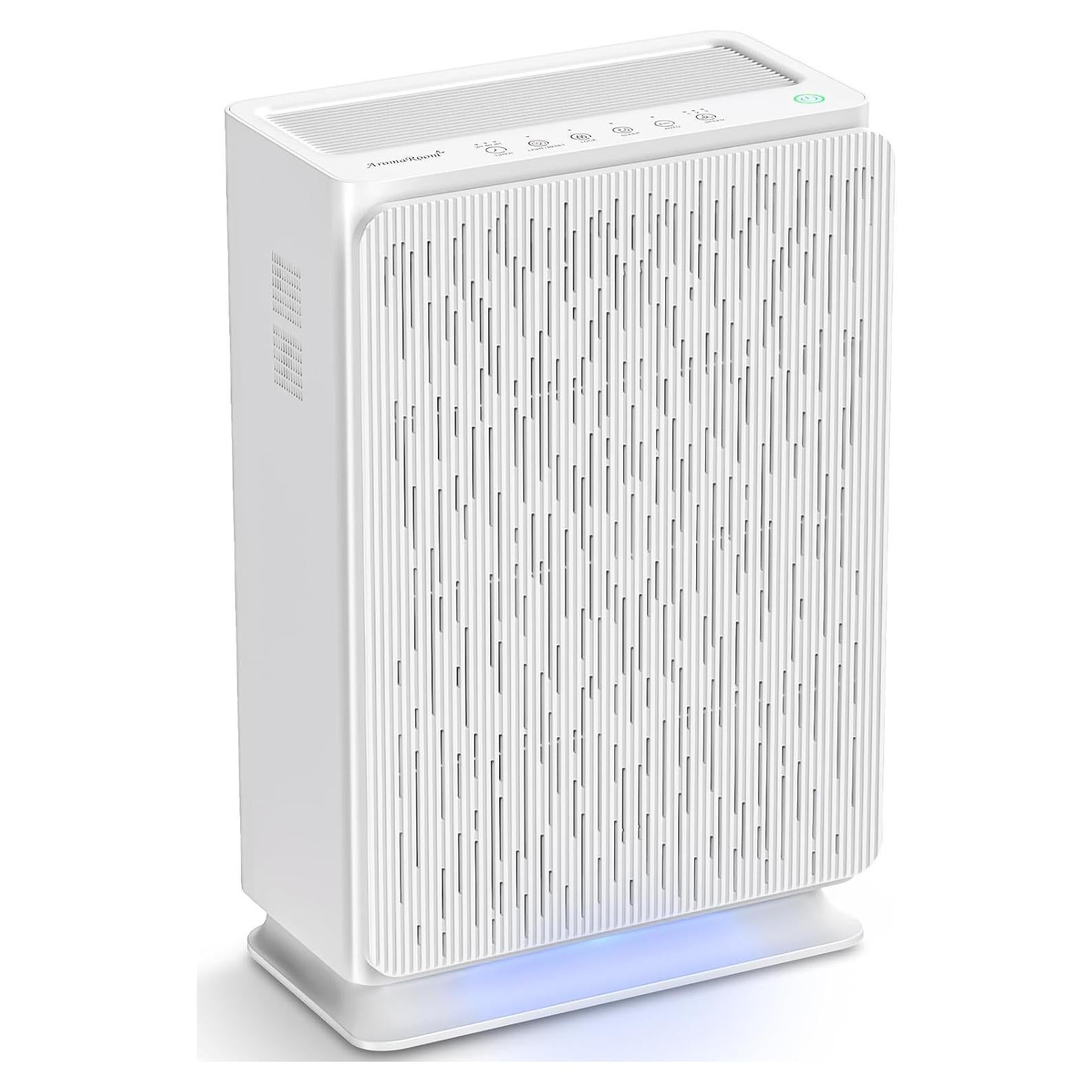 Purificador de Aire AromaRoom HEPA14 para Habitaciones Grandes 195 m²