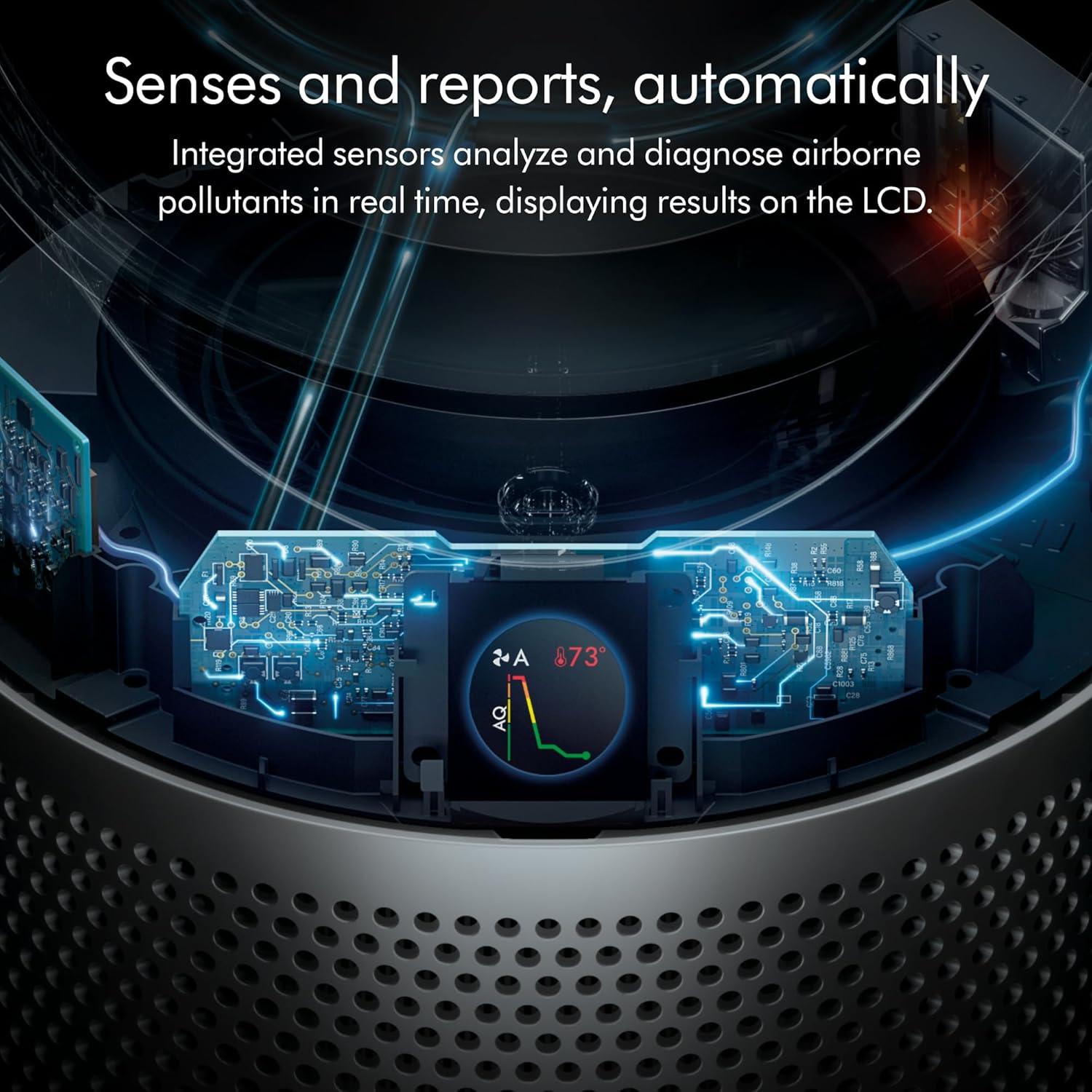 Purificador de Aire Dyson Hot+Cool HP07 - Calefactor y Ventilador