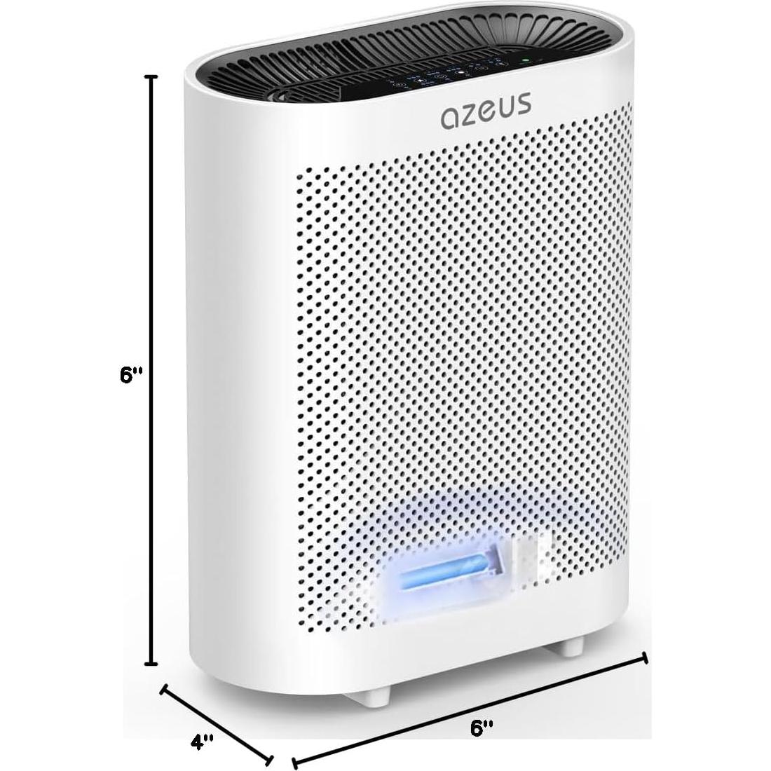 Purificador de Aire HEPA AZEUS GL-FS32 | 4 Etapas, 100 m²