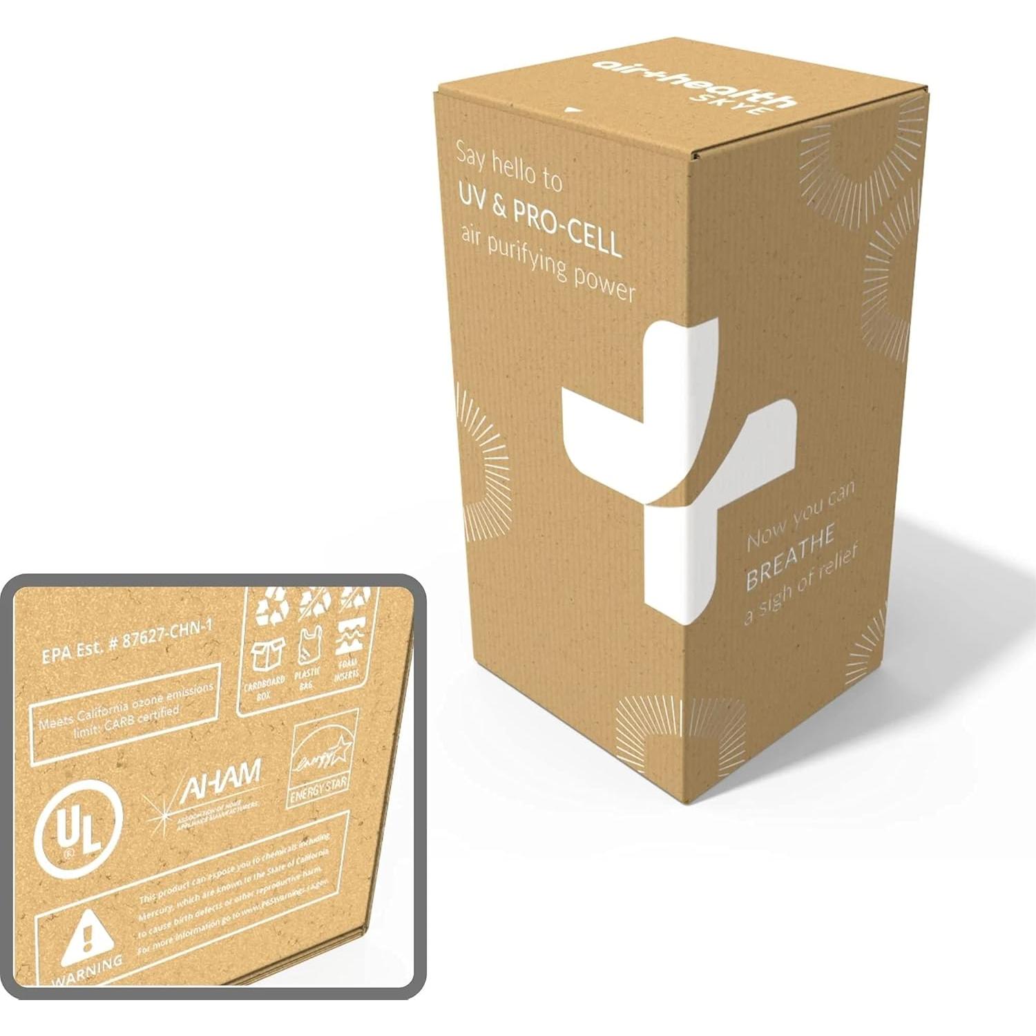 Purificador de Aire Air Health Skye 5 Etapas Wifi H13 HEPA