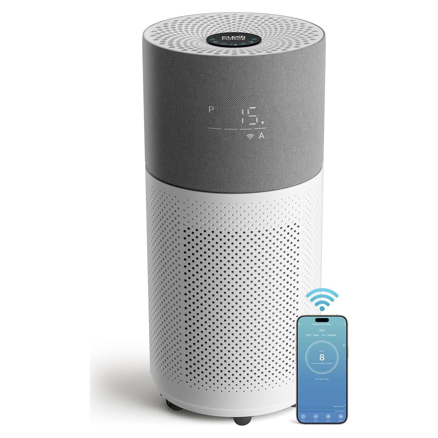 Purificador de Aire CleanForce CP-Rainbow para Habitaciones Grandes