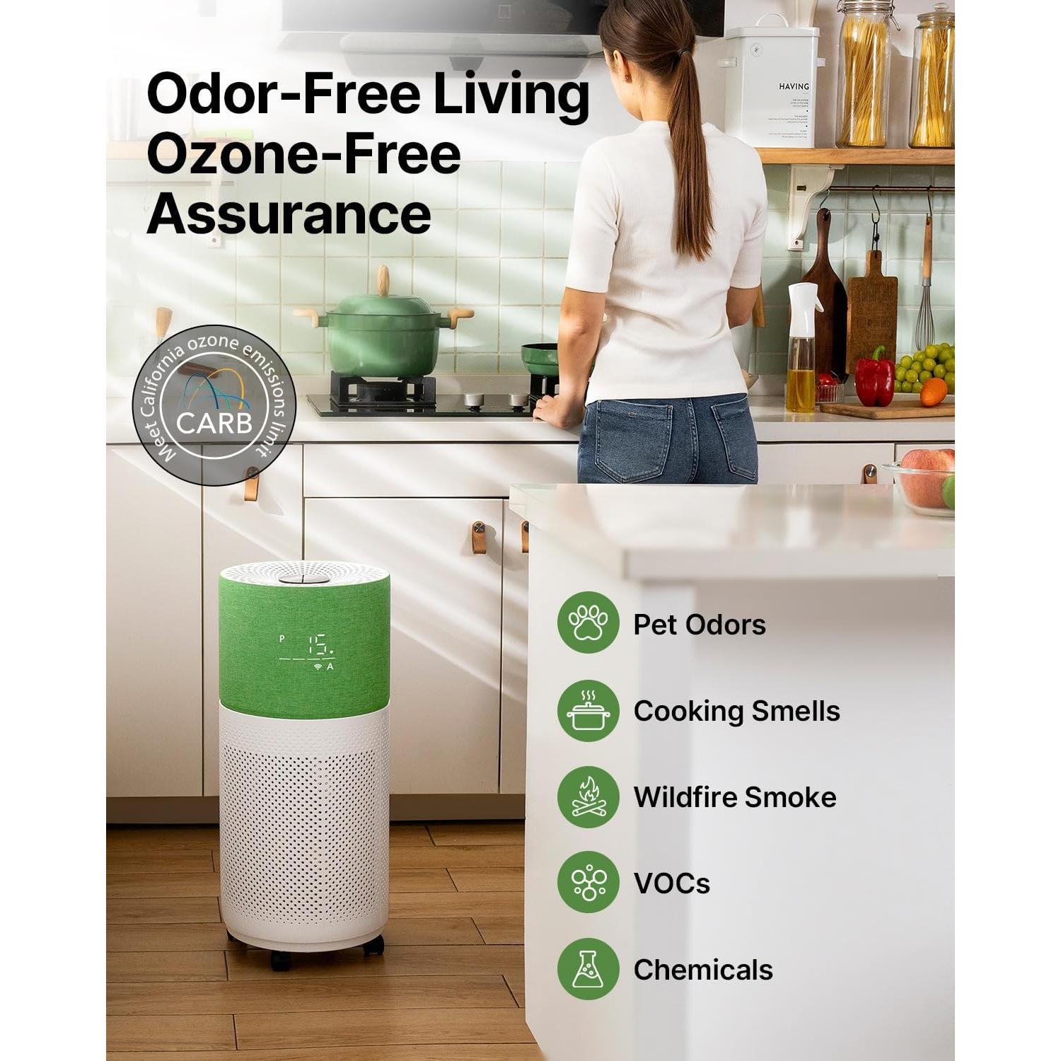 Purificador de Aire CleanForce CP-Rainbow para Habitaciones Grandes