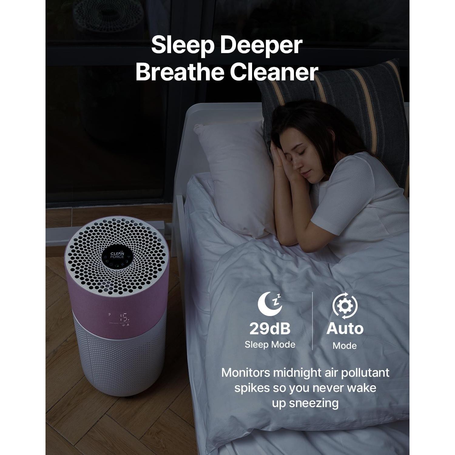 Purificador de Aire CleanForce CP-Rainbow para Habitaciones Grandes