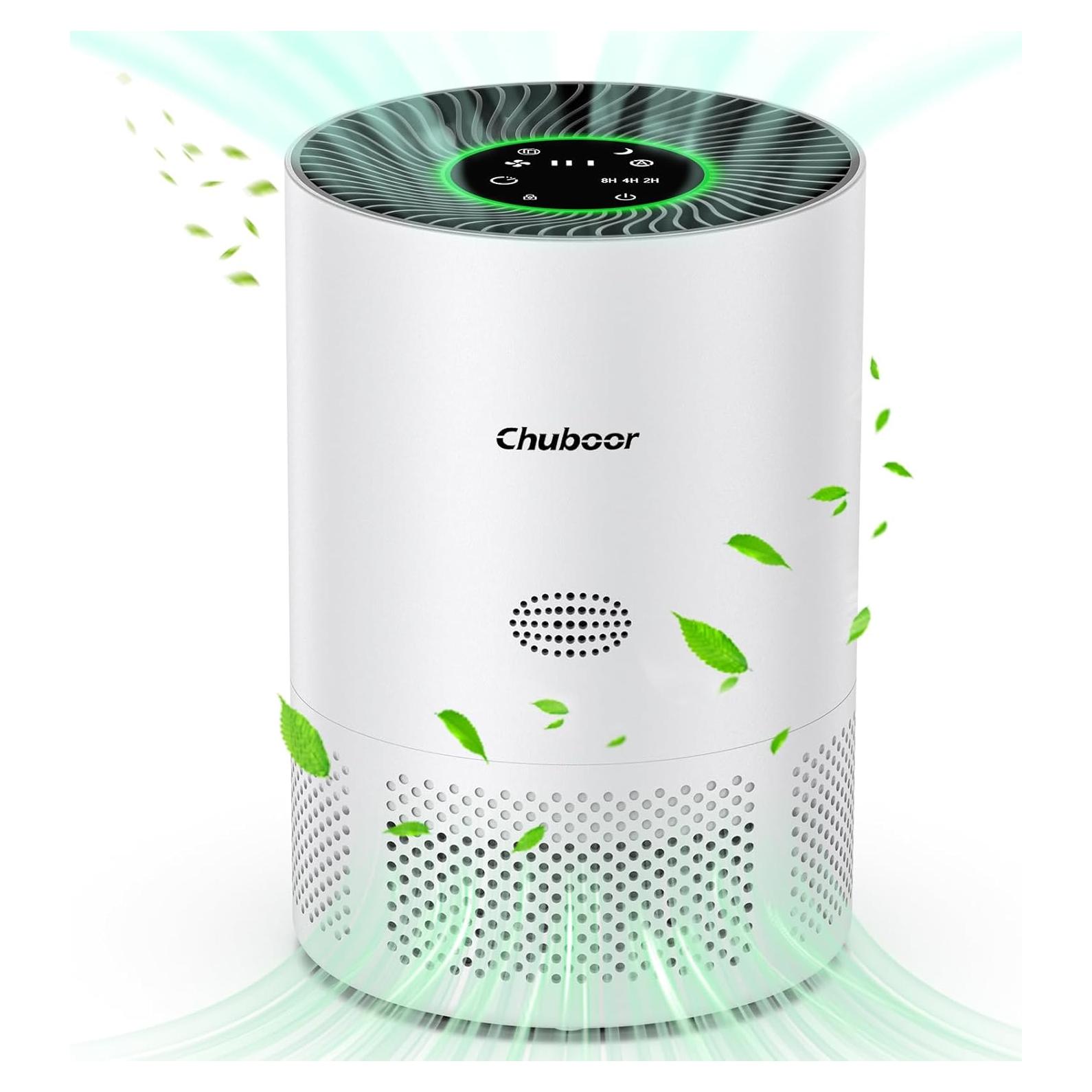 Purificador de aire Chuboor PJ-01 HEPA para habitaciones grandes