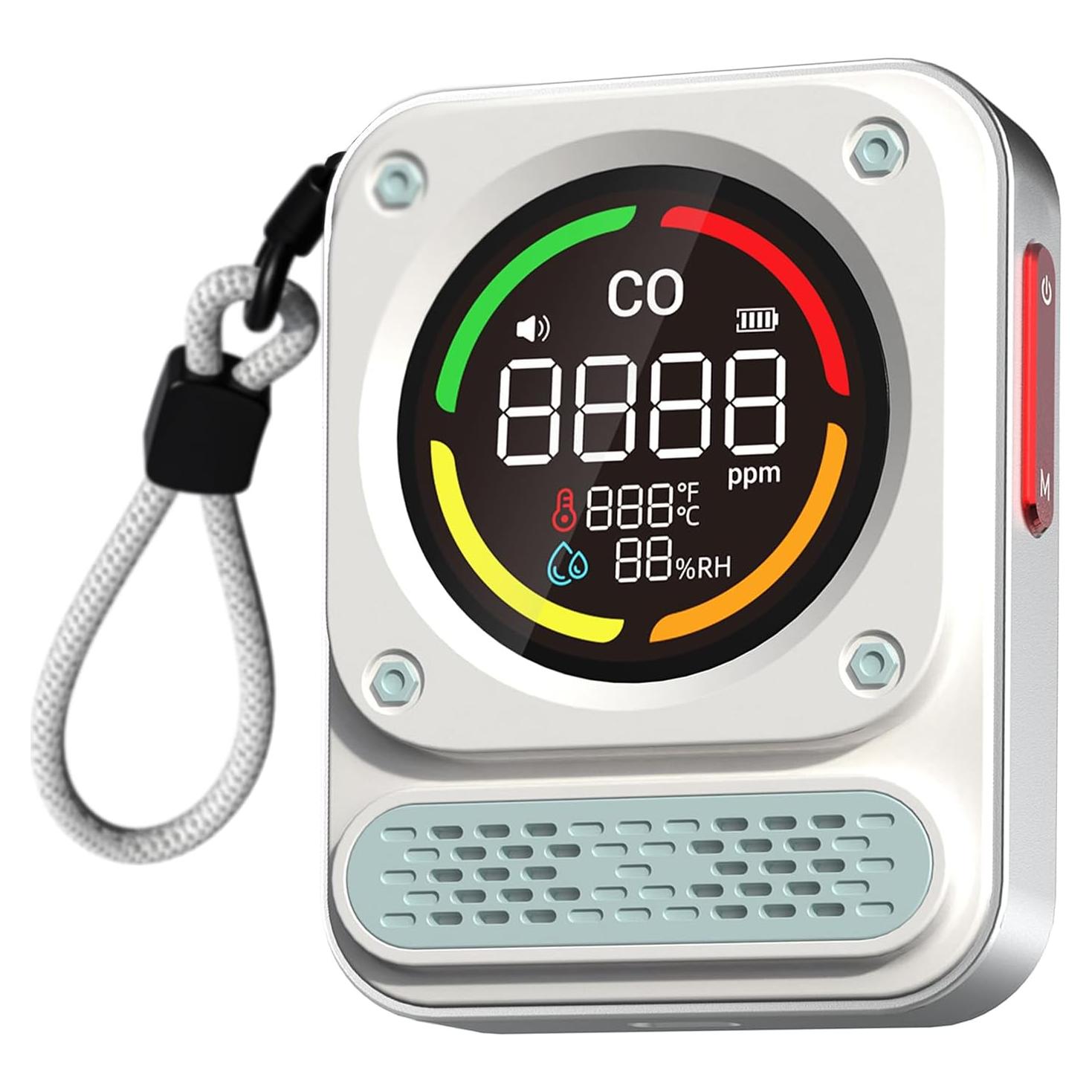 Detector de Monóxido de Carbono Portátil MOESAPU BH-X01 3-en-1