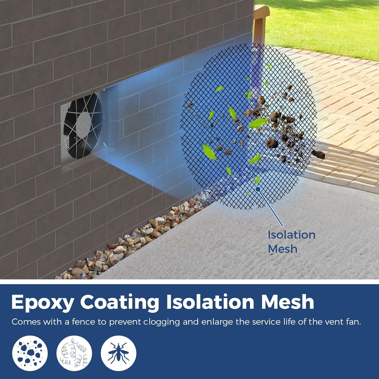 Ventilador de Ventilación AlorAir VentirPro 720 CFM IP55