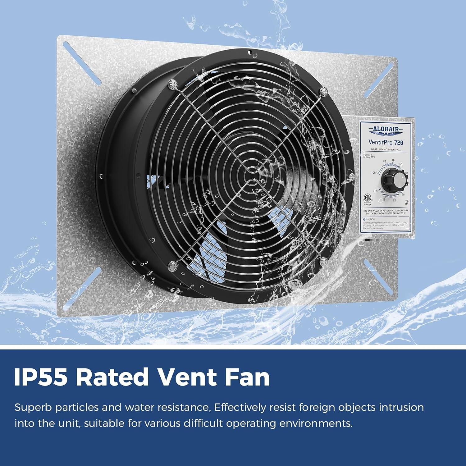 Ventilador de Ventilación AlorAir VentirPro 720 CFM IP55