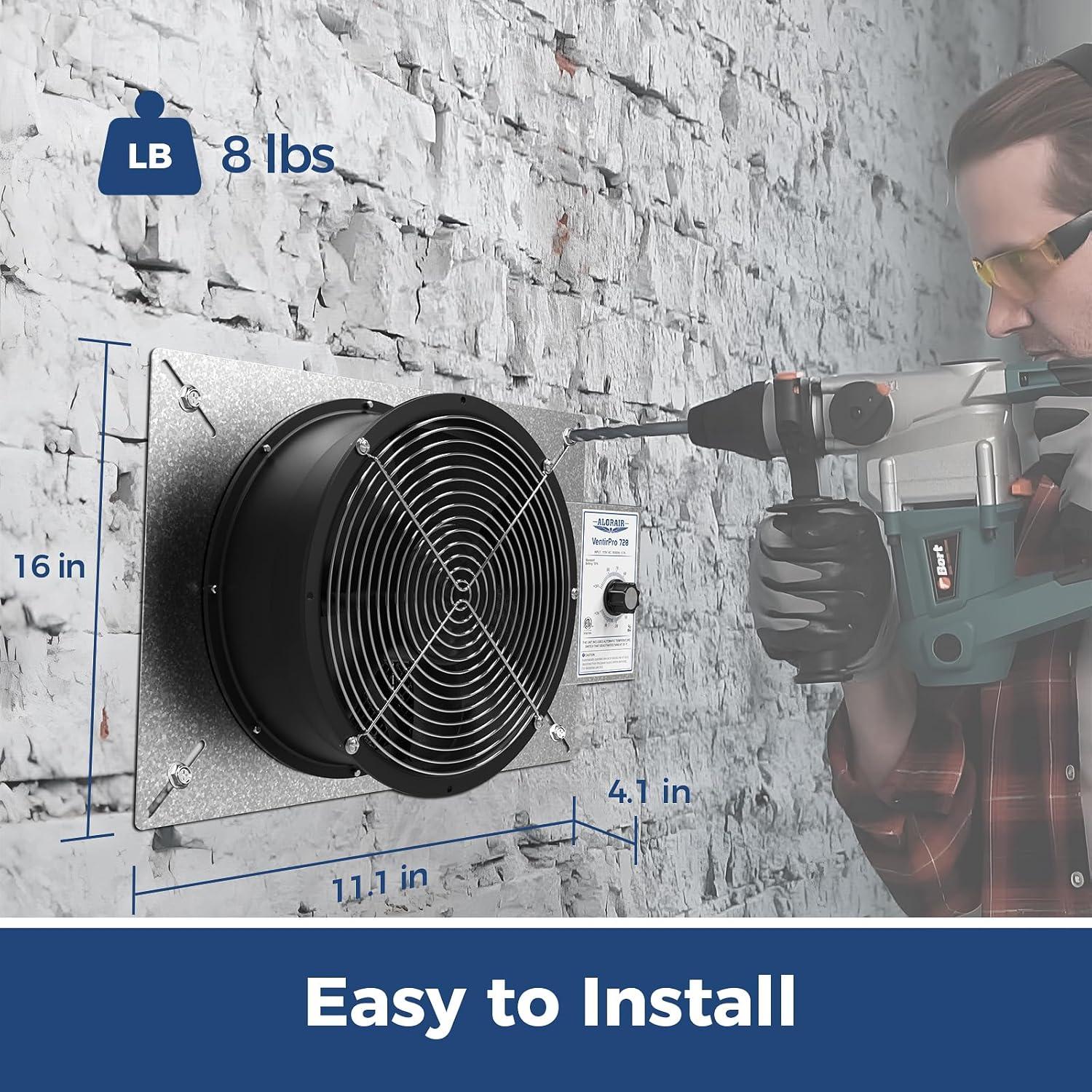 Ventilador de Ventilación AlorAir VentirPro 720 CFM IP55