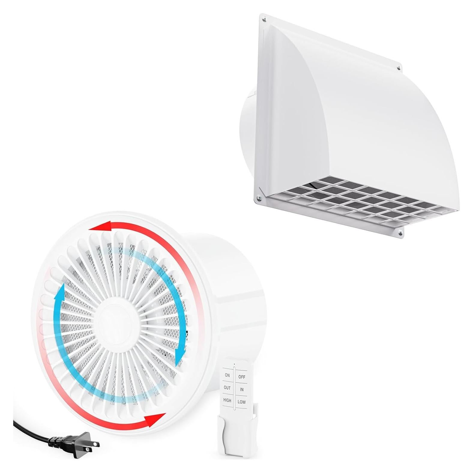 Kit de Ventilación HG Power 15 cm con Control Remoto y Cubierta