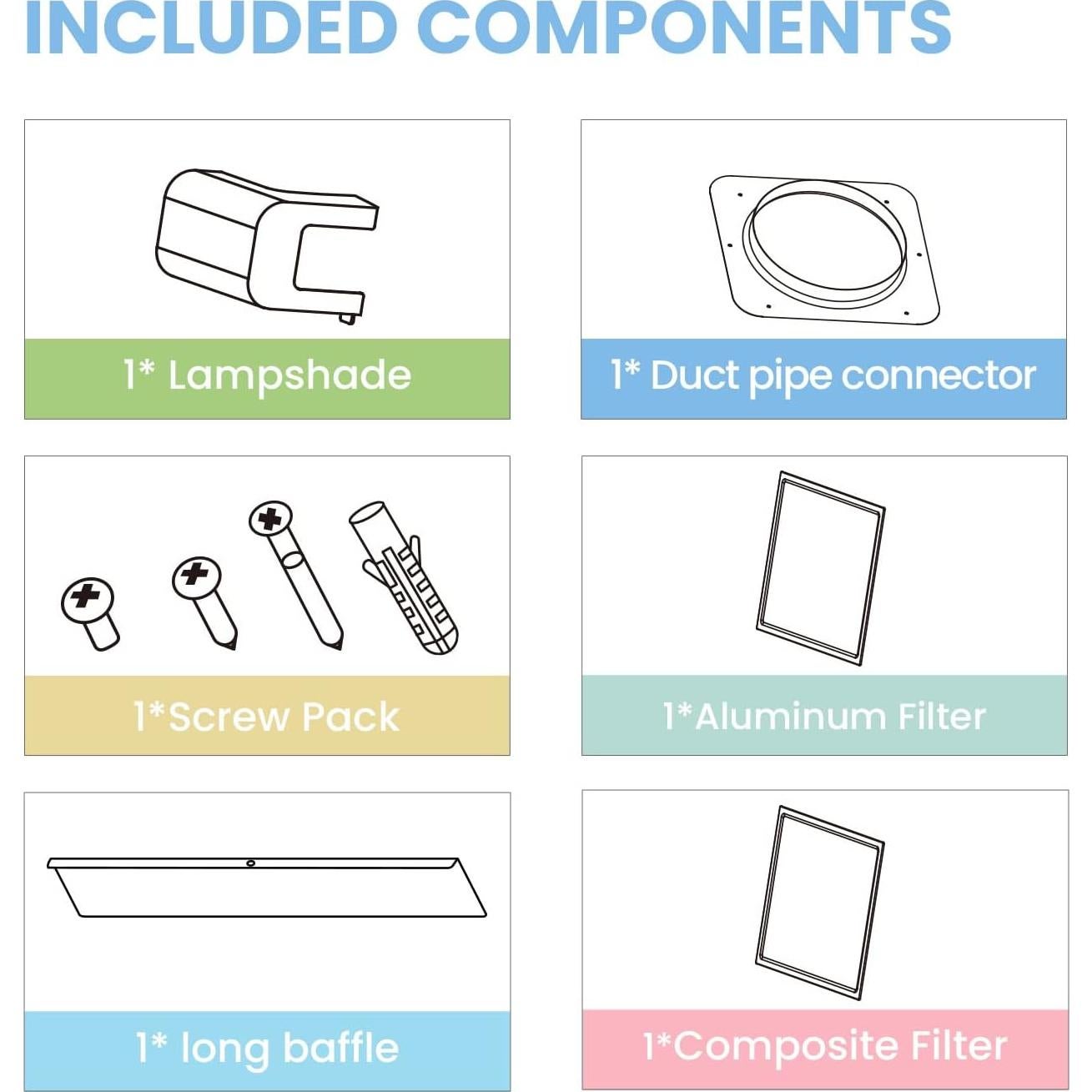 Campana Extractora Comfee CVU30W2AST 30" Acero Inoxidable 200 CFM