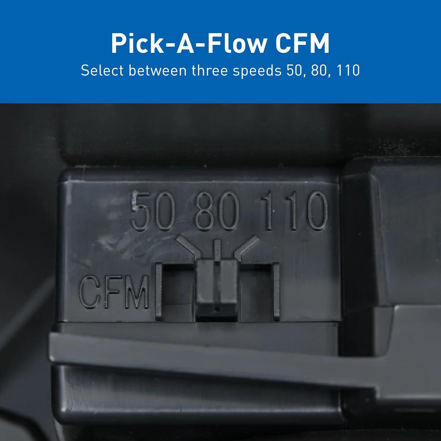 Ventilador de Extracción de Baño Panasonic WhisperFit 110 CFM