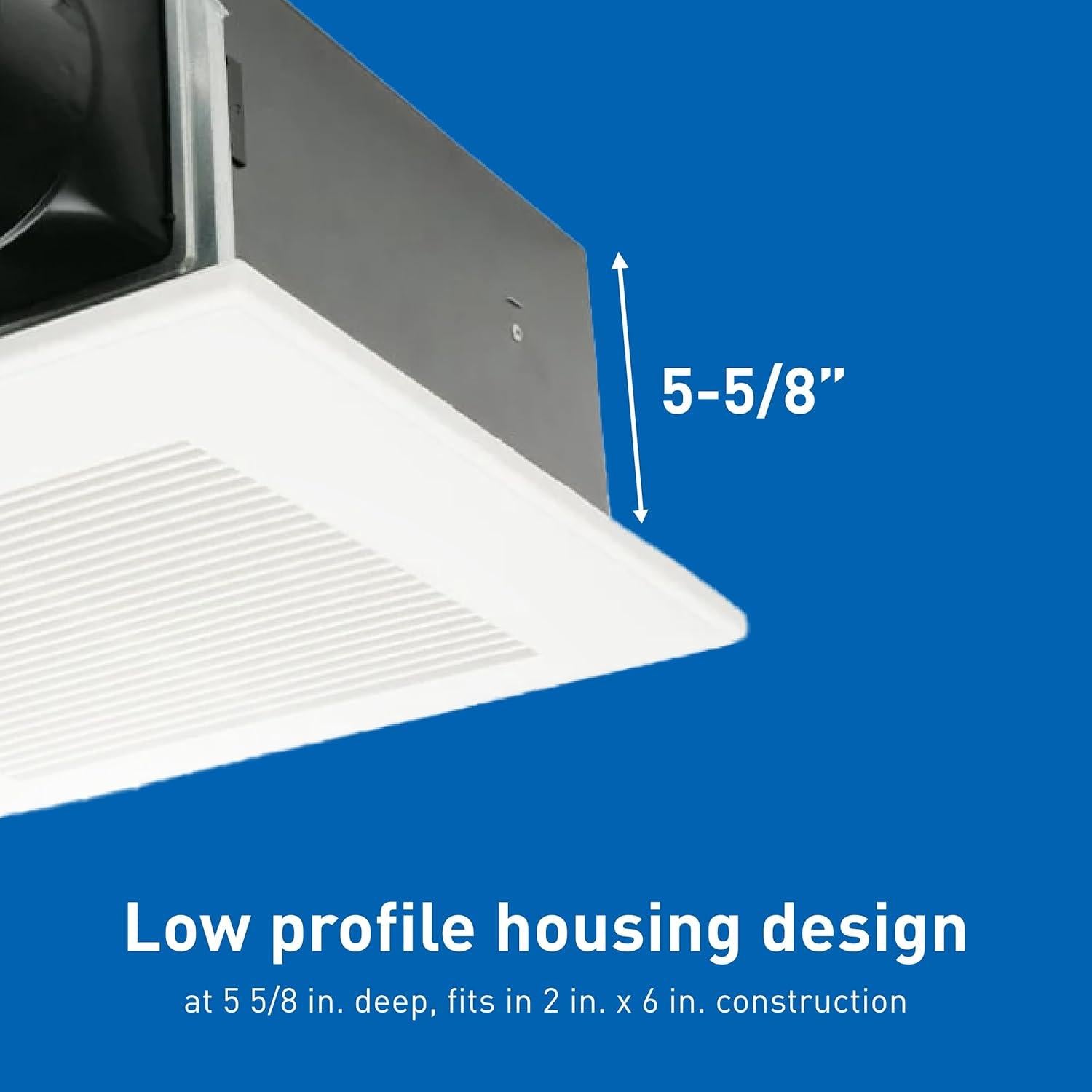 Ventilador de Extracción de Baño Panasonic WhisperFit 110 CFM