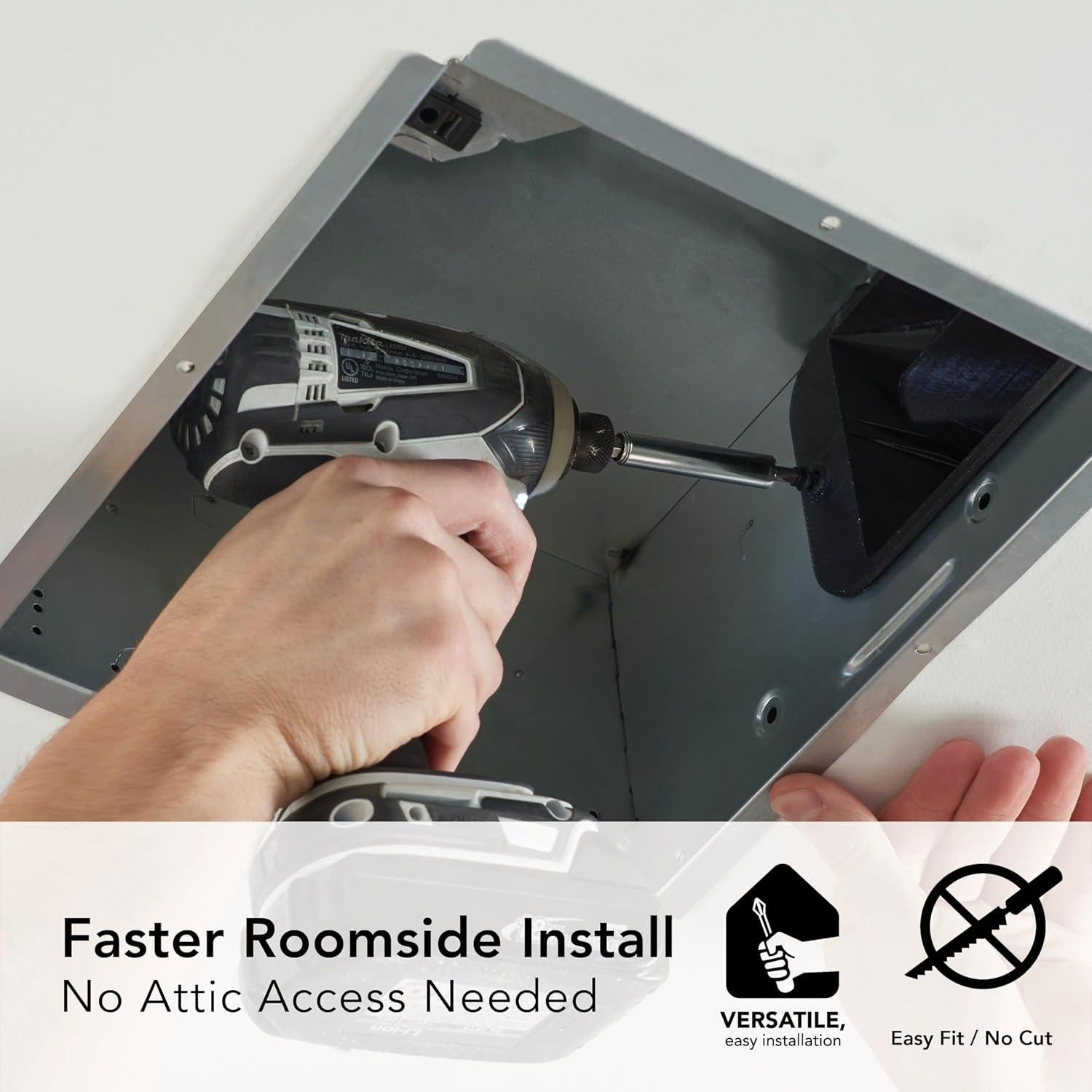 Ventilador Extractor de Baño Broan-NuTone AE110 110 CFM Blanco