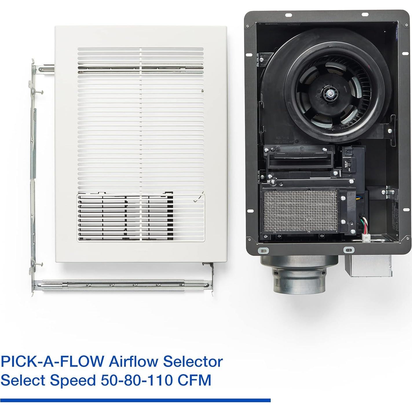 Ventilador Extractor de Baño Panasonic WhisperWarm 110 CFM