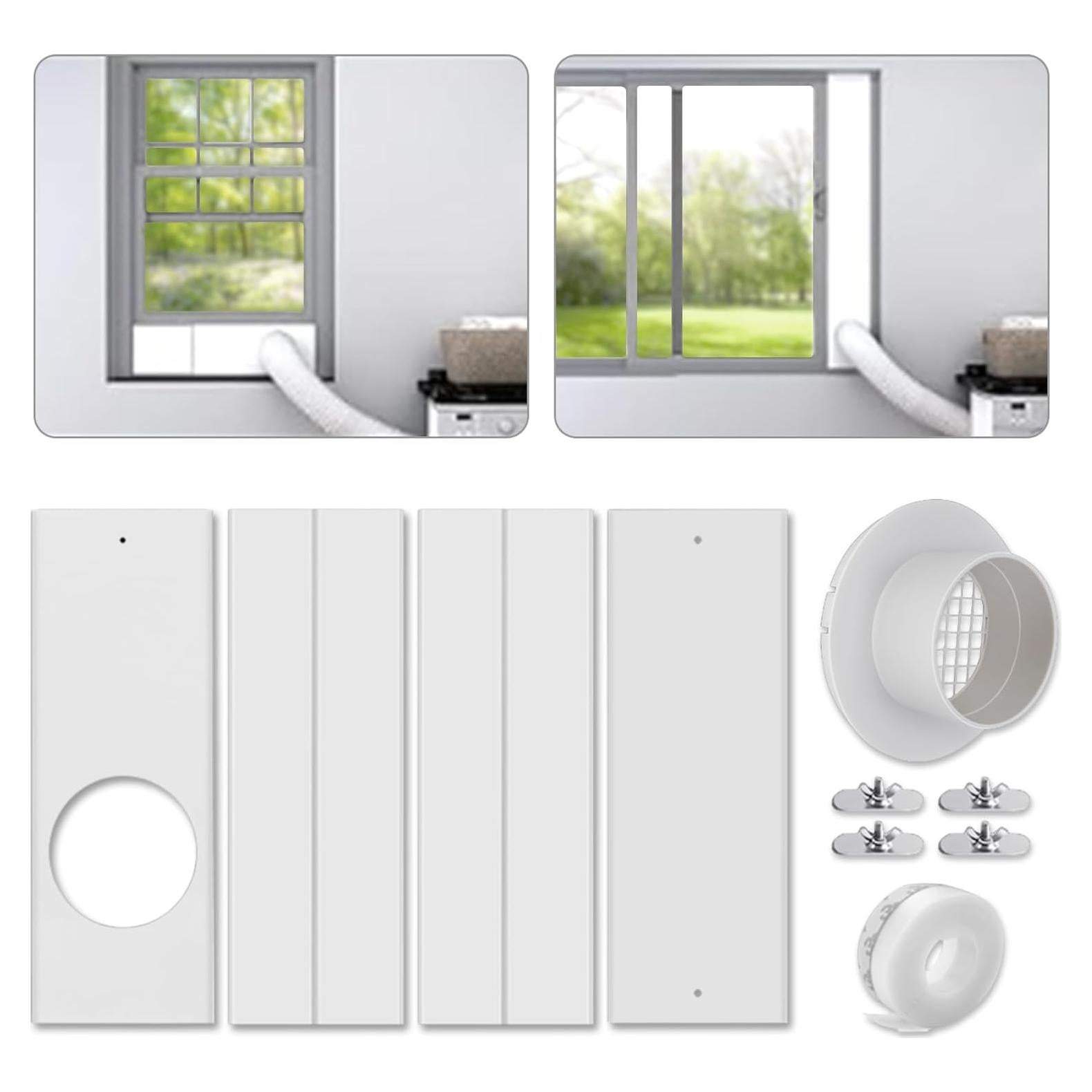 Kit de Ventilación de Ventana para Secadora Hyphen-X 4"