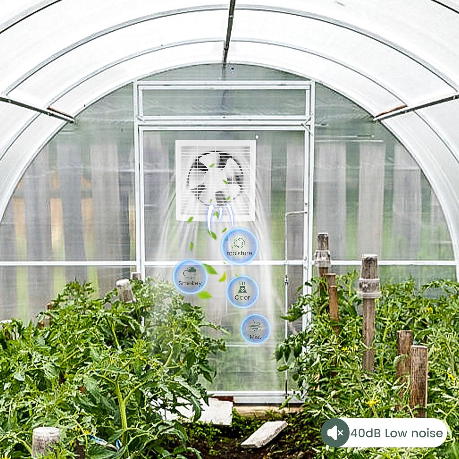 Ventilador de Escape 6" Fanspex para Ventana y Pared 258 CFM