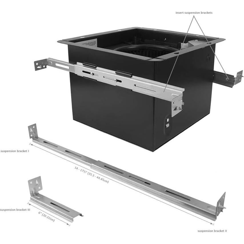 Ventilador Extractor de Baño BV Ultra Silencioso 200 CFM