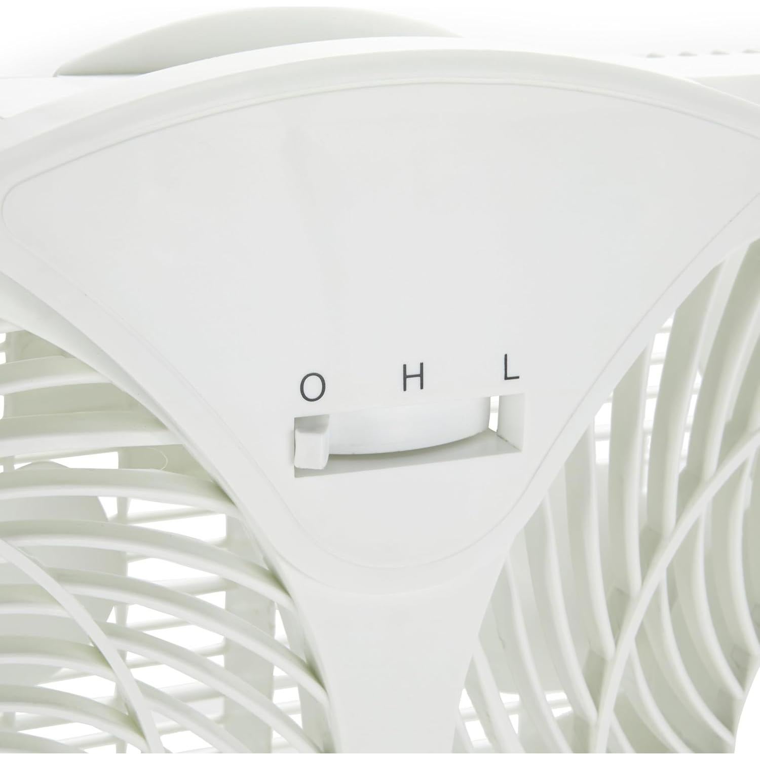 Ventilador de Ventana Amazon Basics 22.86 cm 68W Blanco