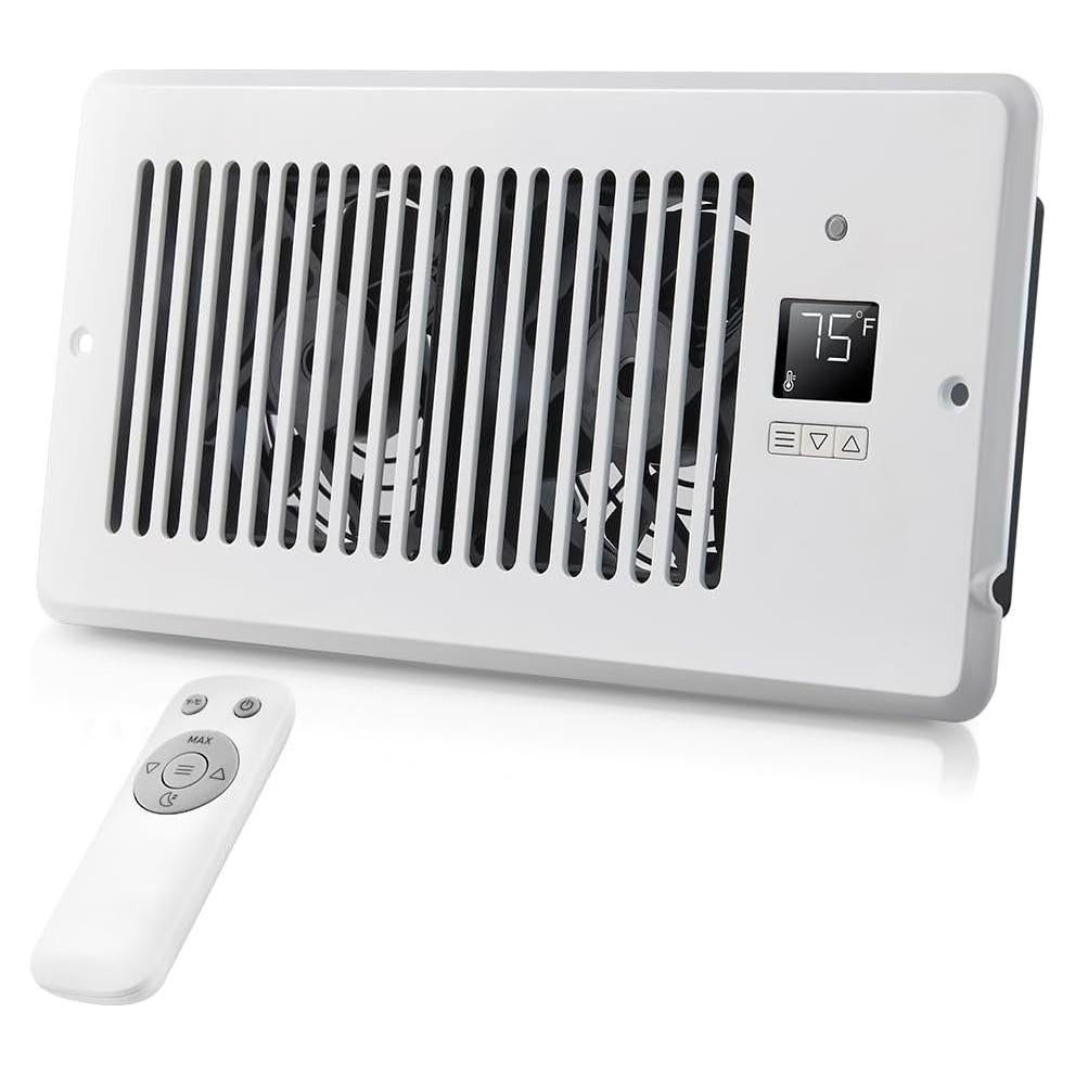 Ventilador Aumentador de Registro XTOP FW-92 10x25 cm con Control Remoto