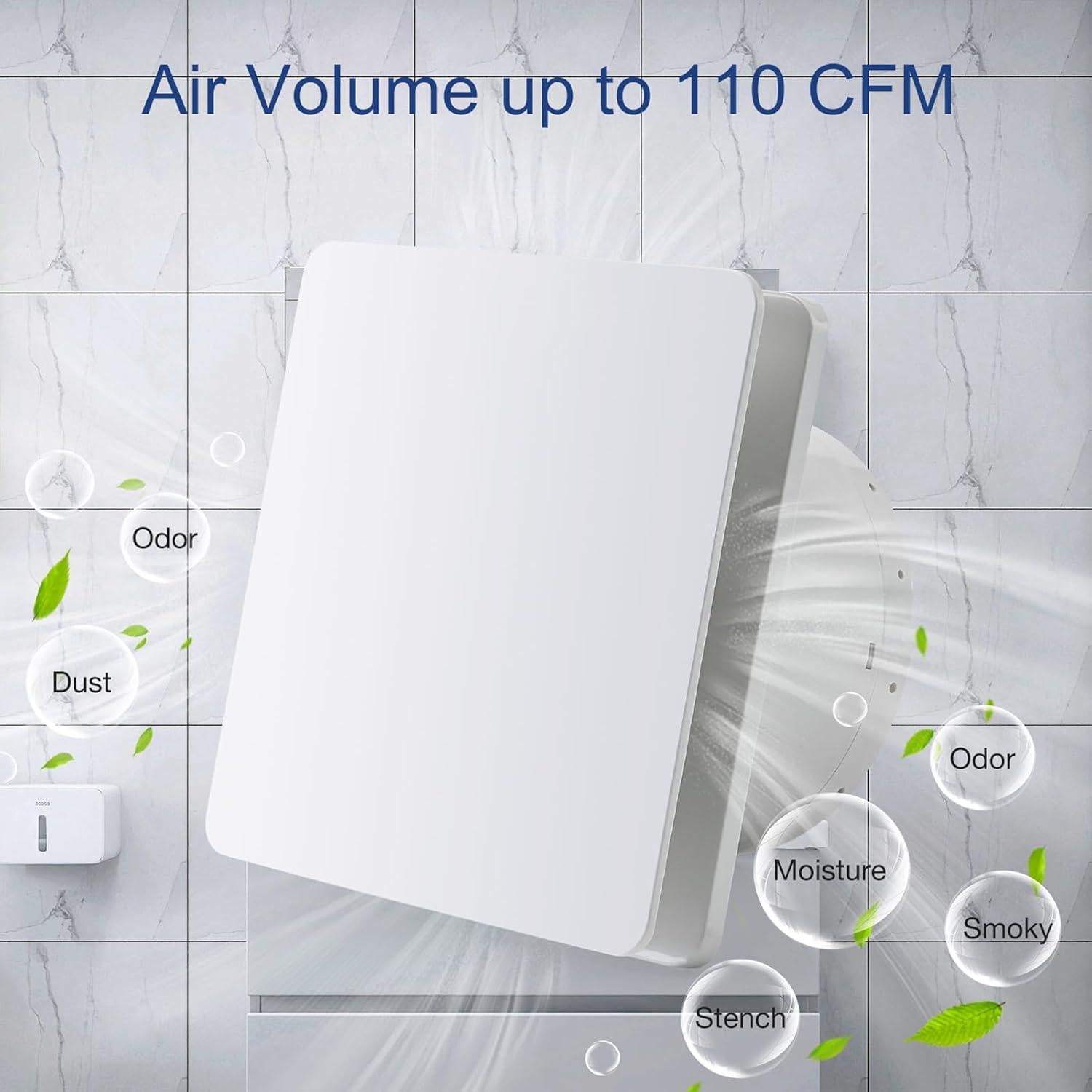 Ventilador de Extracción 6" Fanspex Pro 110 CFM Silencioso 39dB