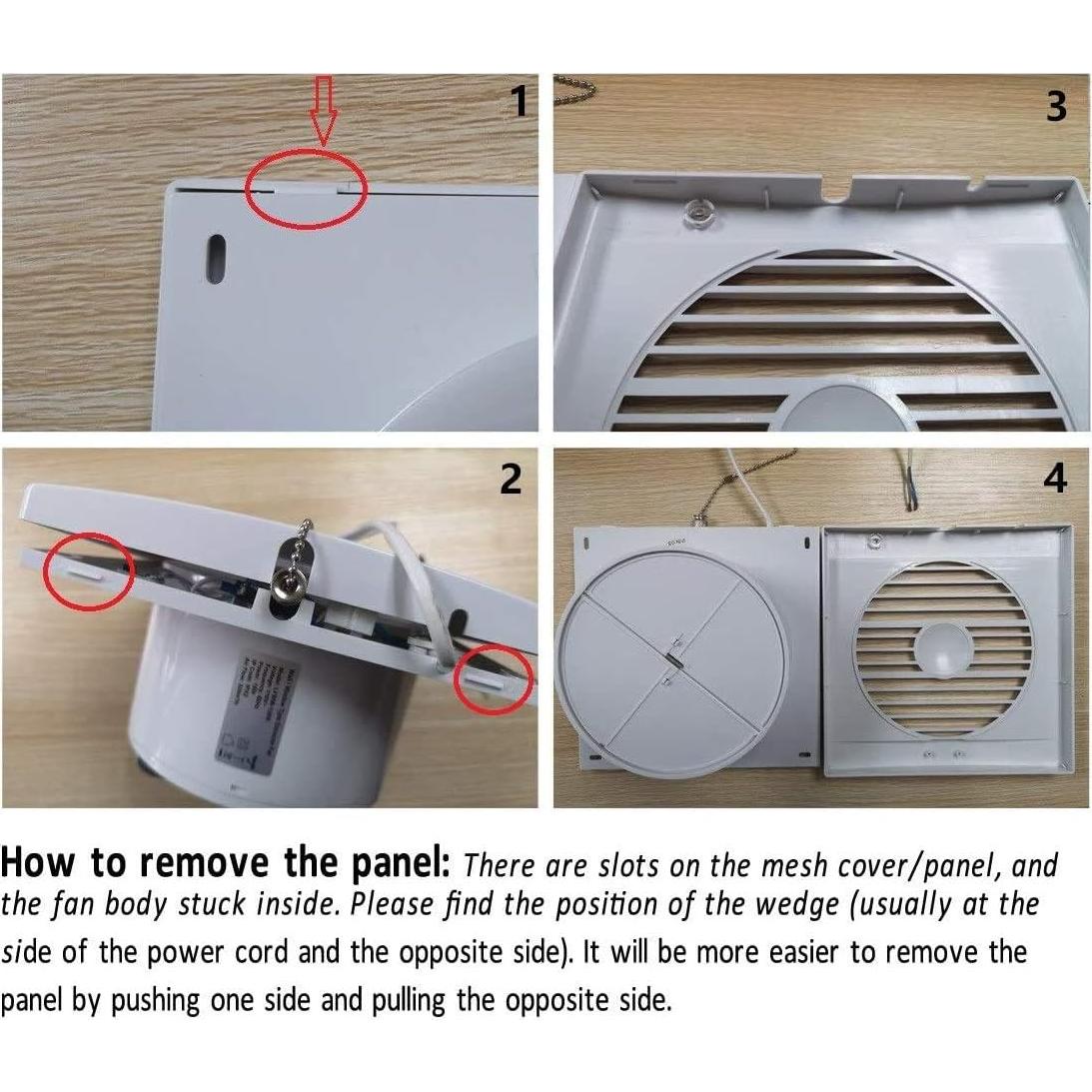 Ventilador de Escape SAILFLO 15 cm 18W con Interruptor de Cadena