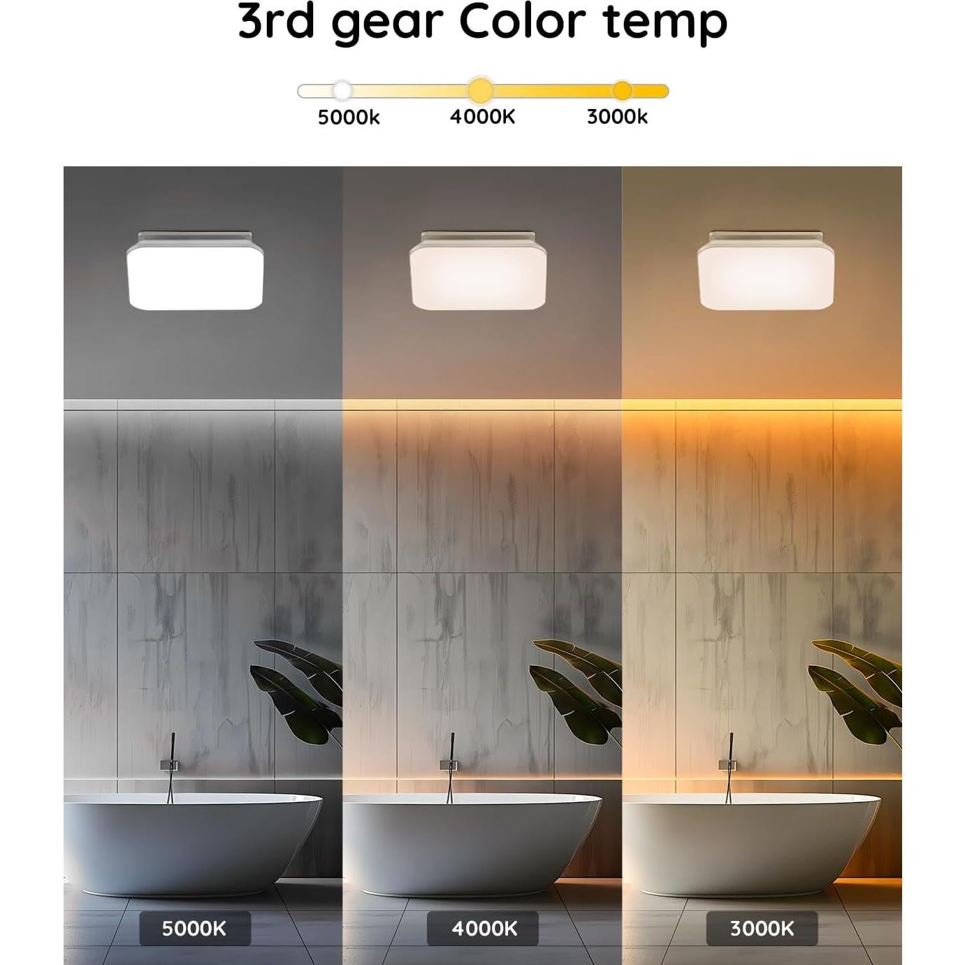 Ventilador de Baño Fitop BPT13B-110-L13 con Luz LED 43W