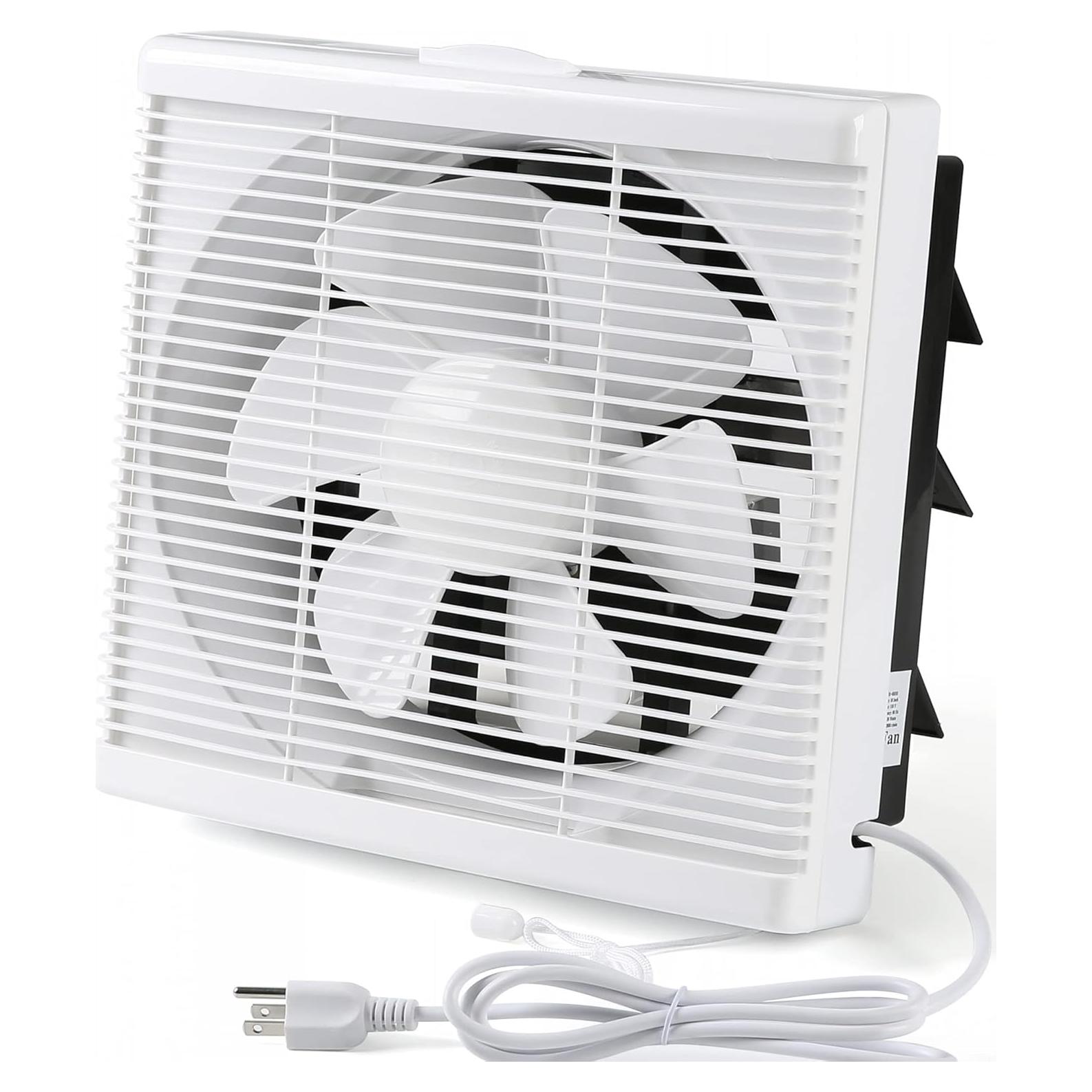 Ventilador de Escape Reversible Nalle 10" para Baño y Garaje