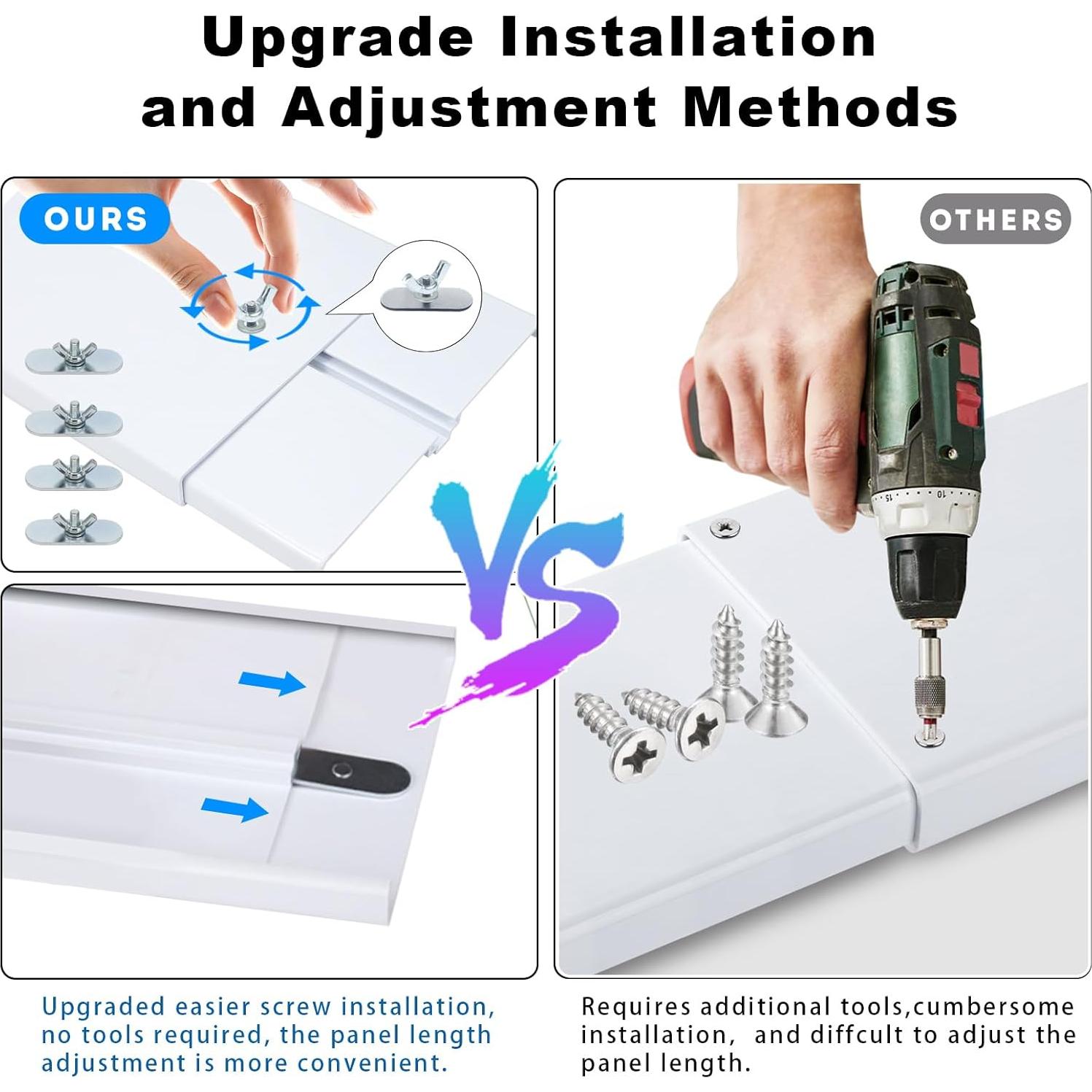 Kit de Ventilación para Ventana de Secadora Linstock 4" con Cubierta