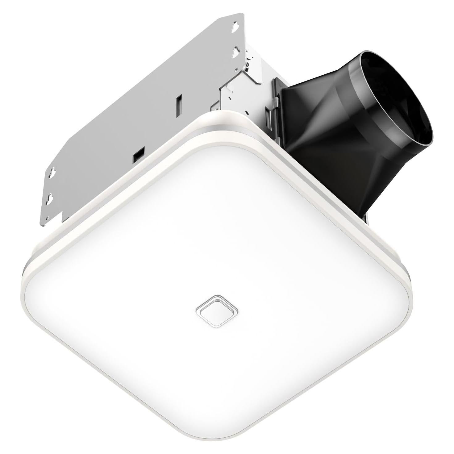 Ventilador de Baño OREiN con Luz LED 100 CFM 1.5 Sones