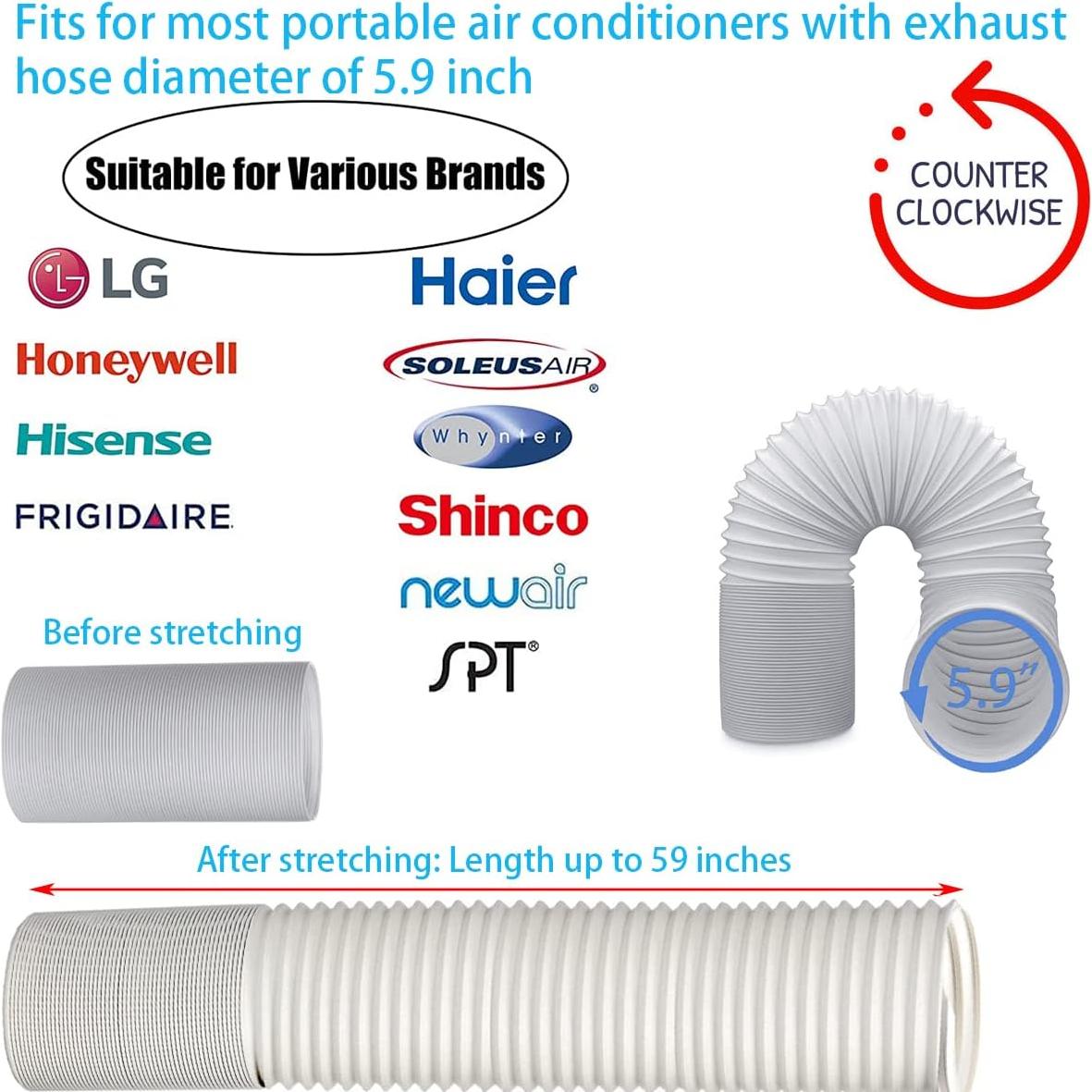 Kit de Ventana para Aire Acondicionado Portátil Coolaihan 15cm