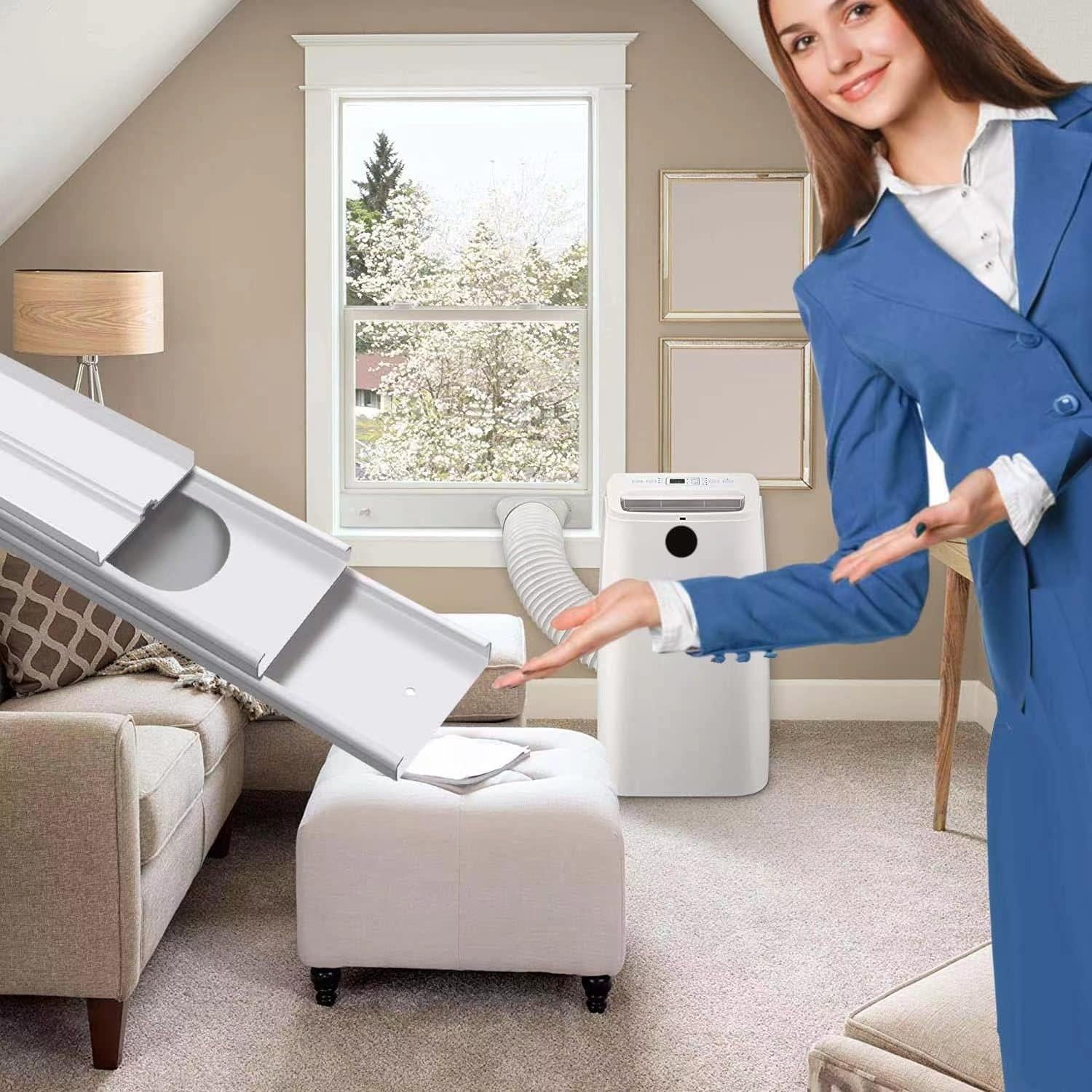 Kit de Ventana para Aire Acondicionado Portátil Coolaihan 15cm