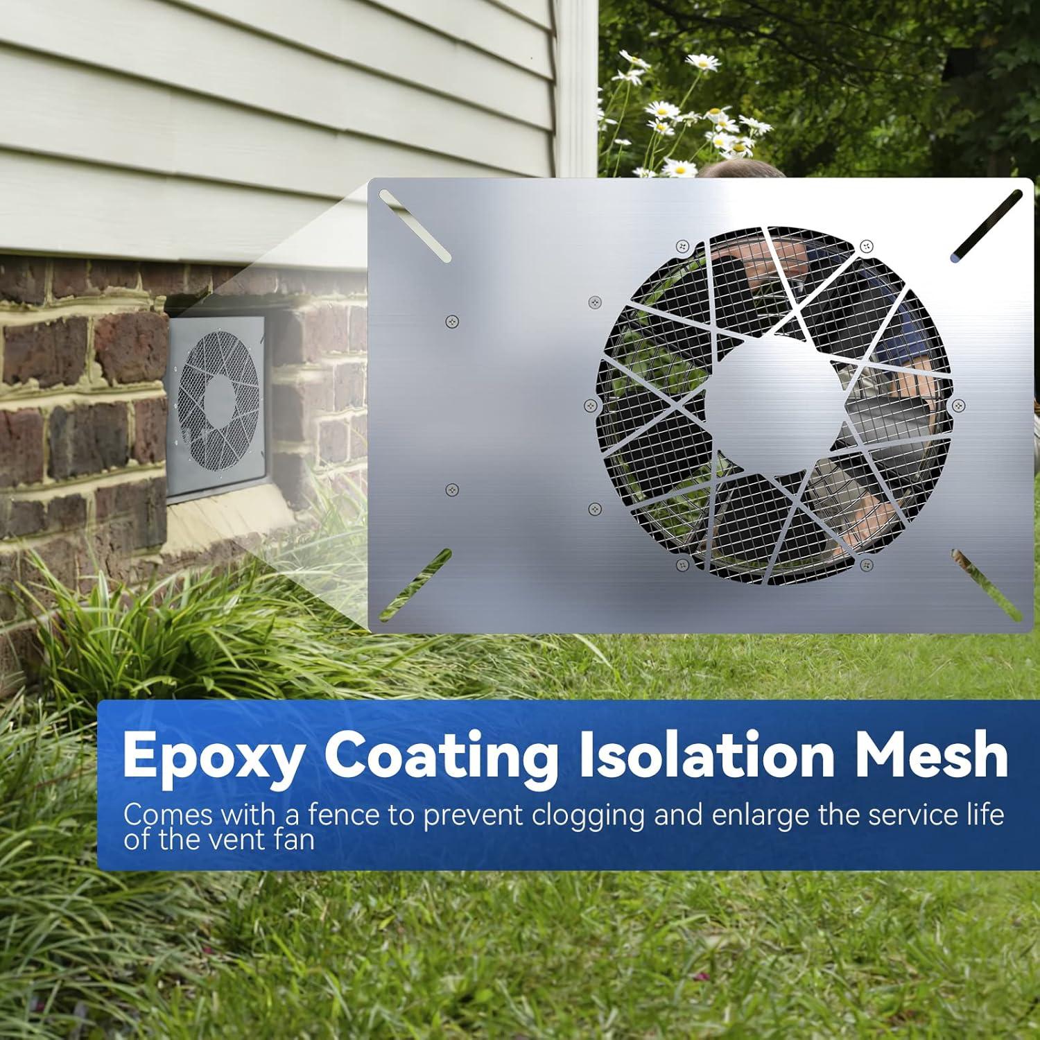 Ventilador de Ventilación Abestorm 540S 540CFM IP55 8.7"