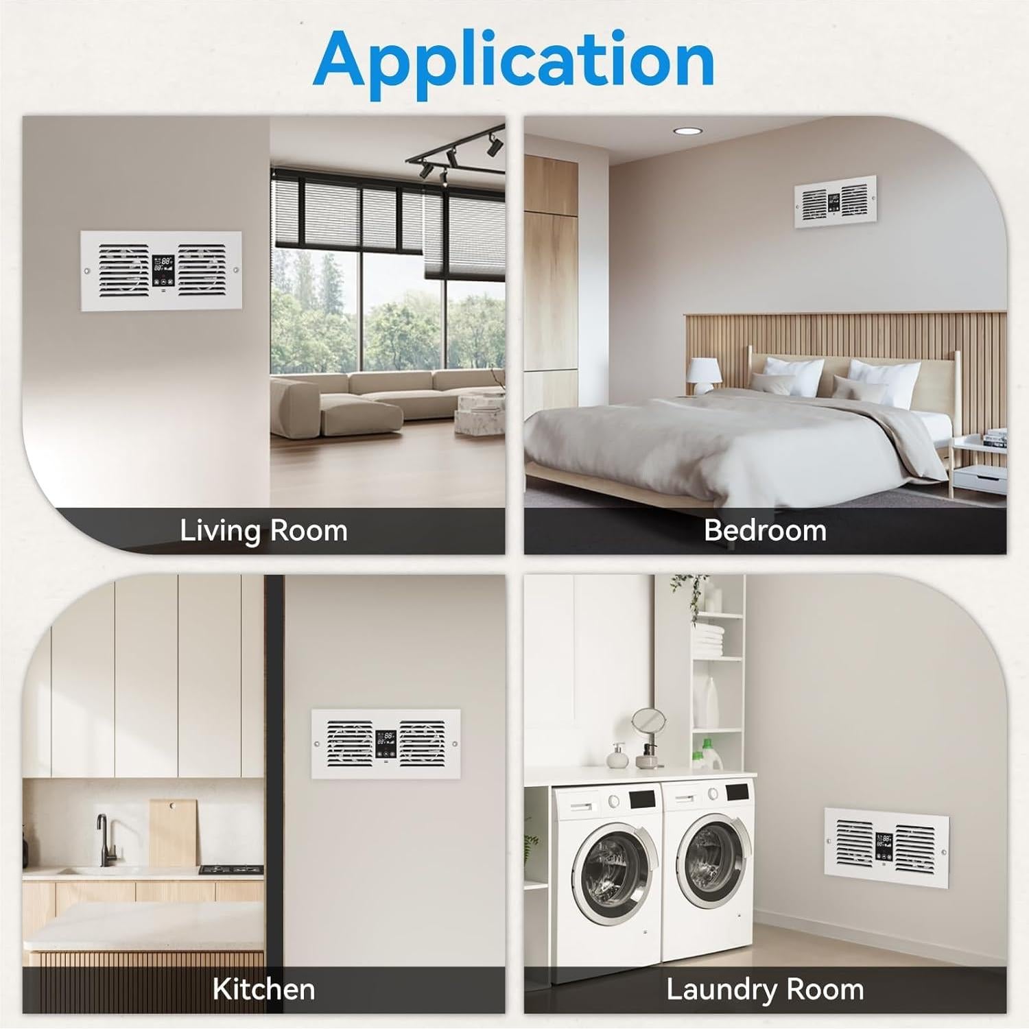 Ventilador de habitación a habitación Apexicalo RTR300 300 CFM