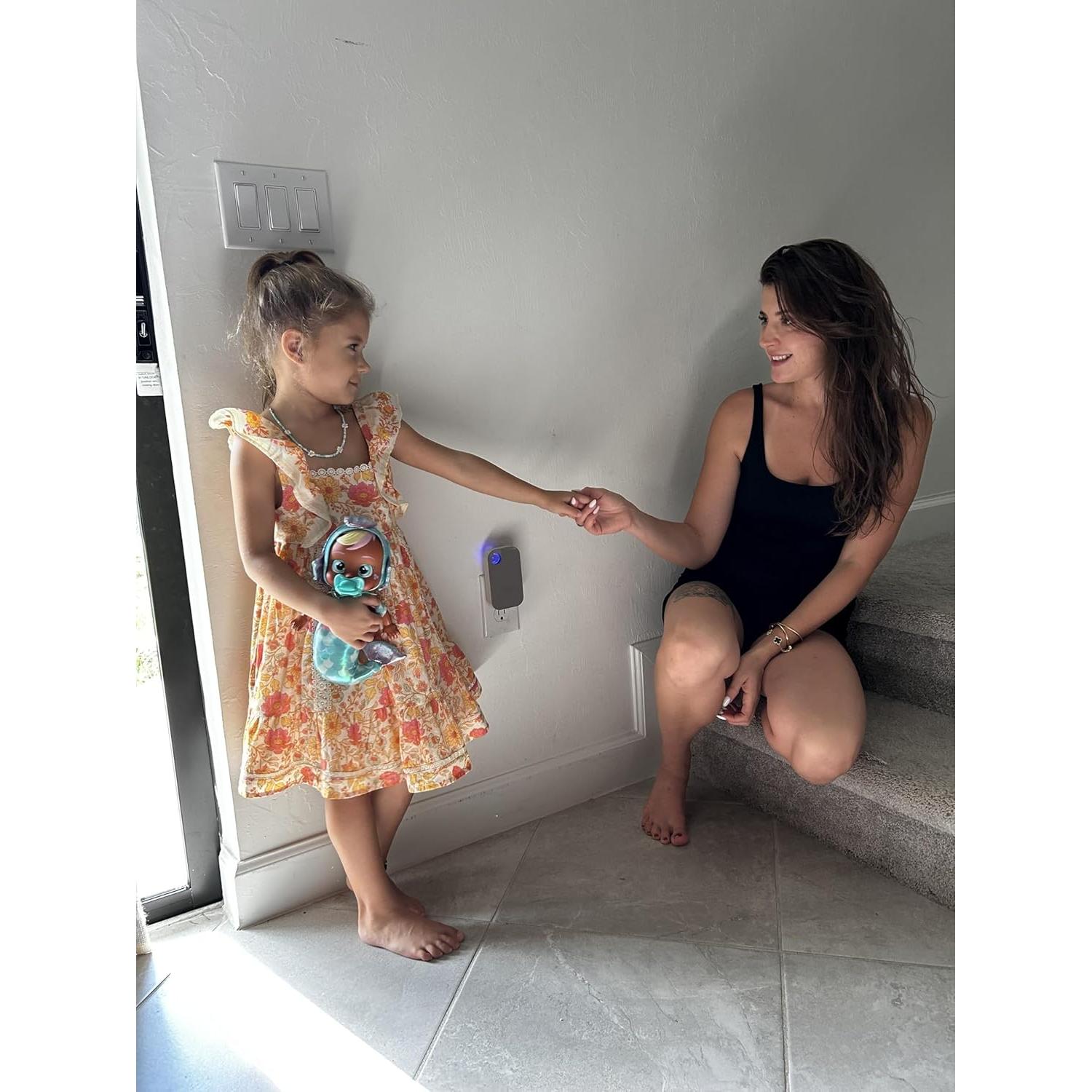 Purificador de Aire Ion Pure Air Genie Enchufable Sin Filtro