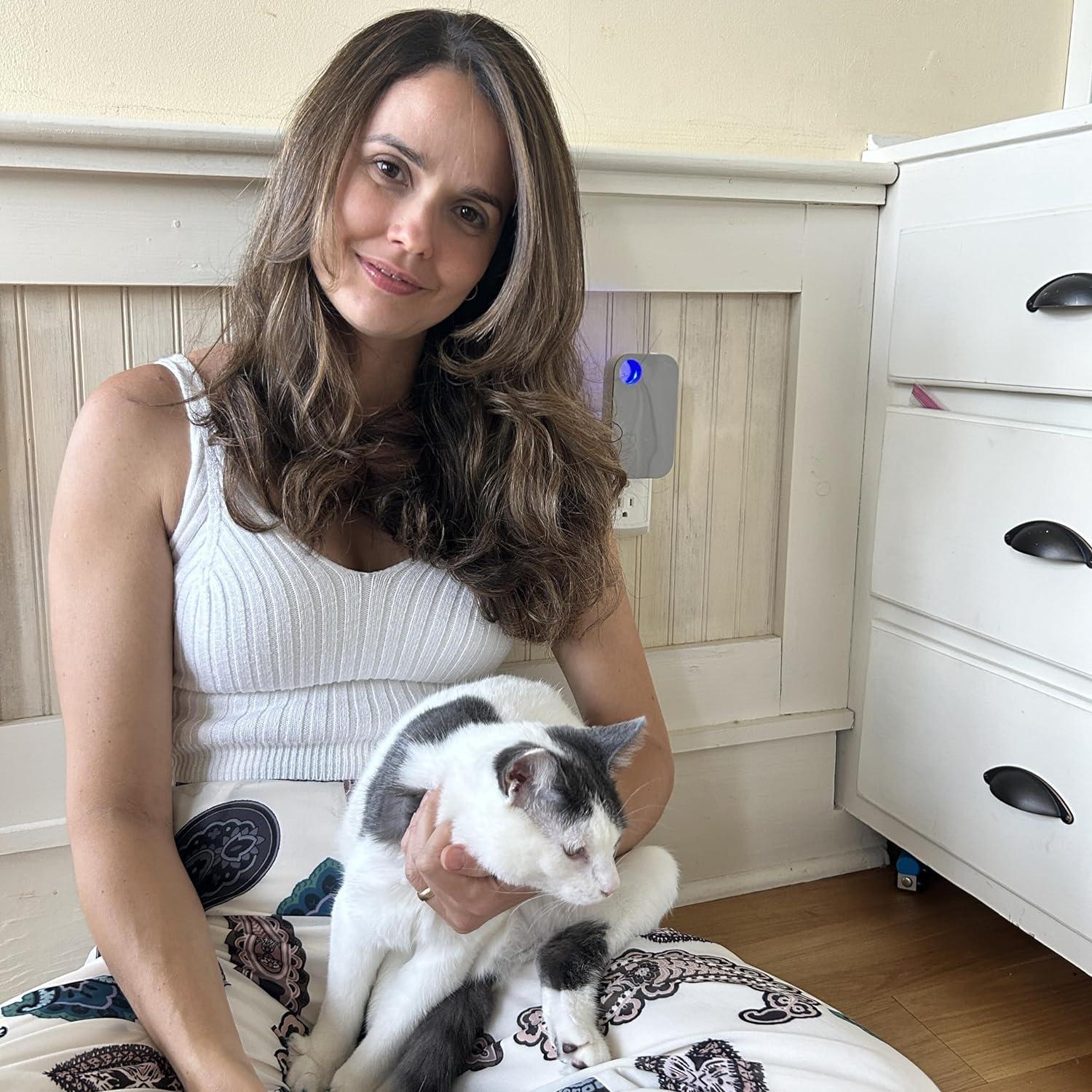 Purificador de Aire Ion Pure Air Genie Enchufable Sin Filtro