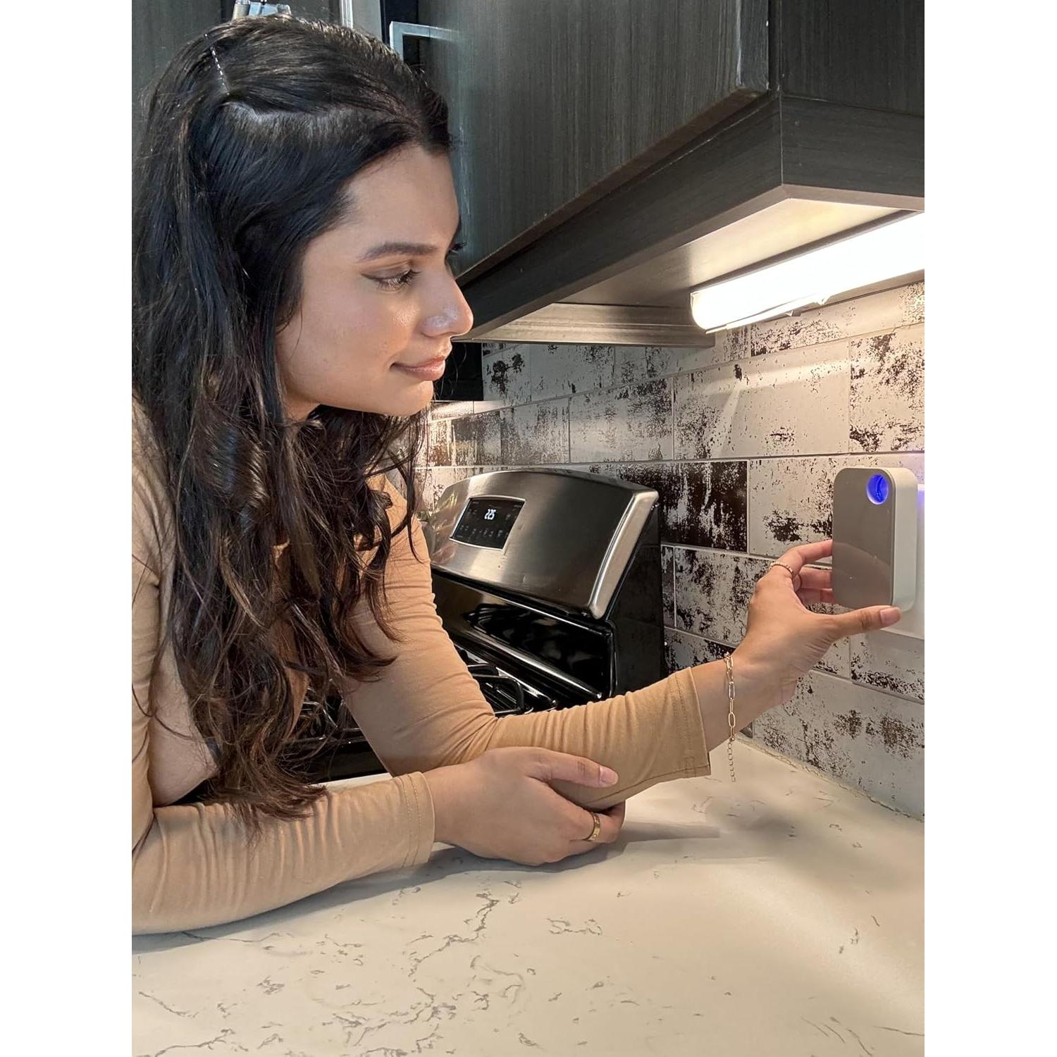 Purificador de Aire Ion Pure Air Genie Enchufable Sin Filtro